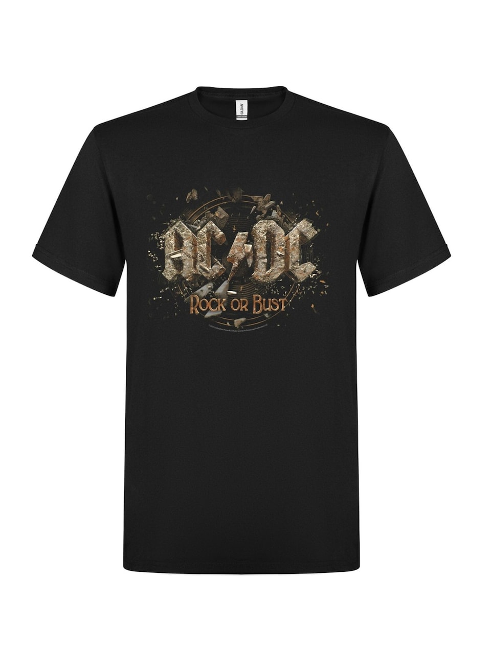 T-shirt 'AC/DC Rock or bust mens t-shirt'