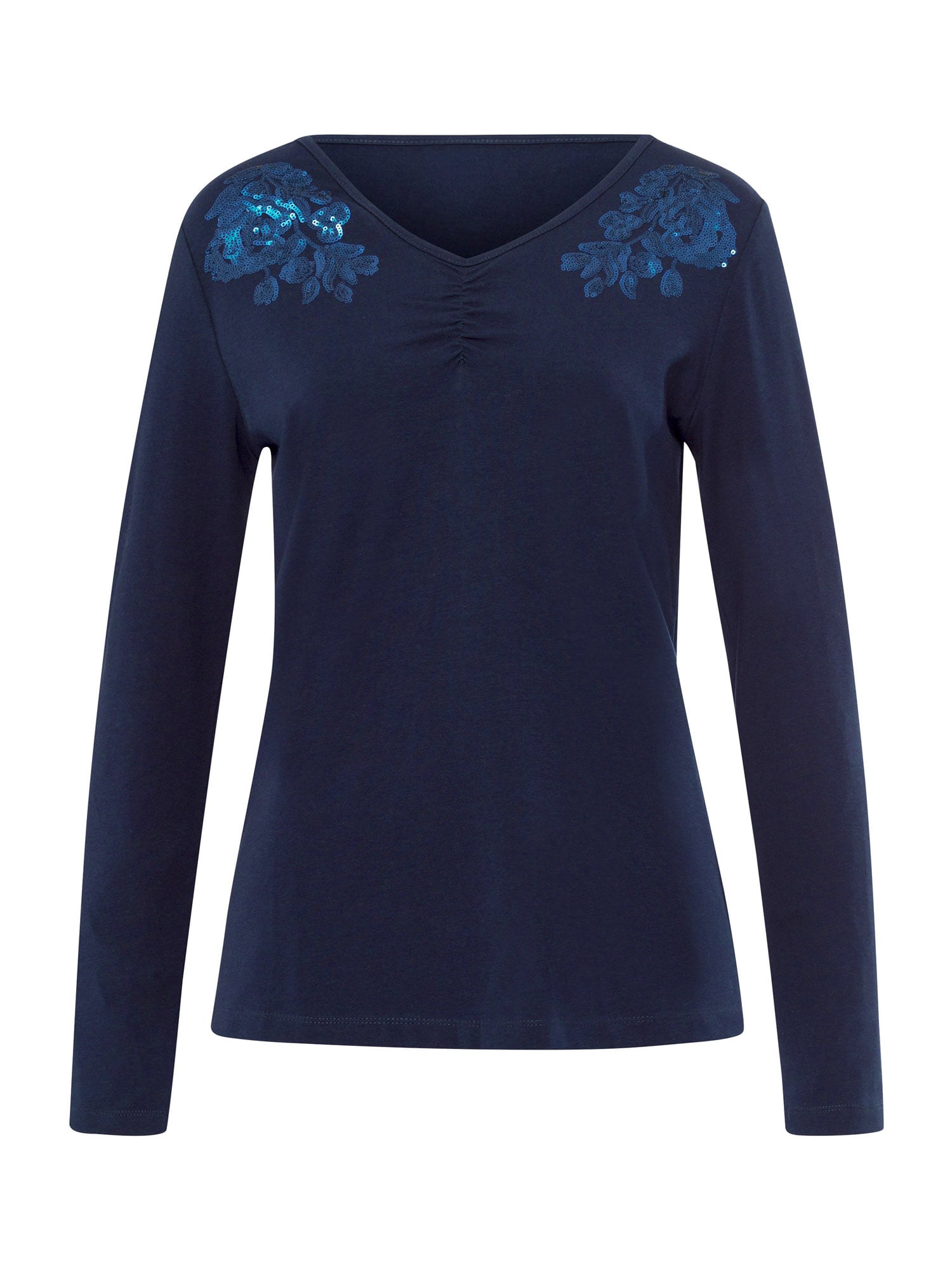 heine Tricou  albastru marin