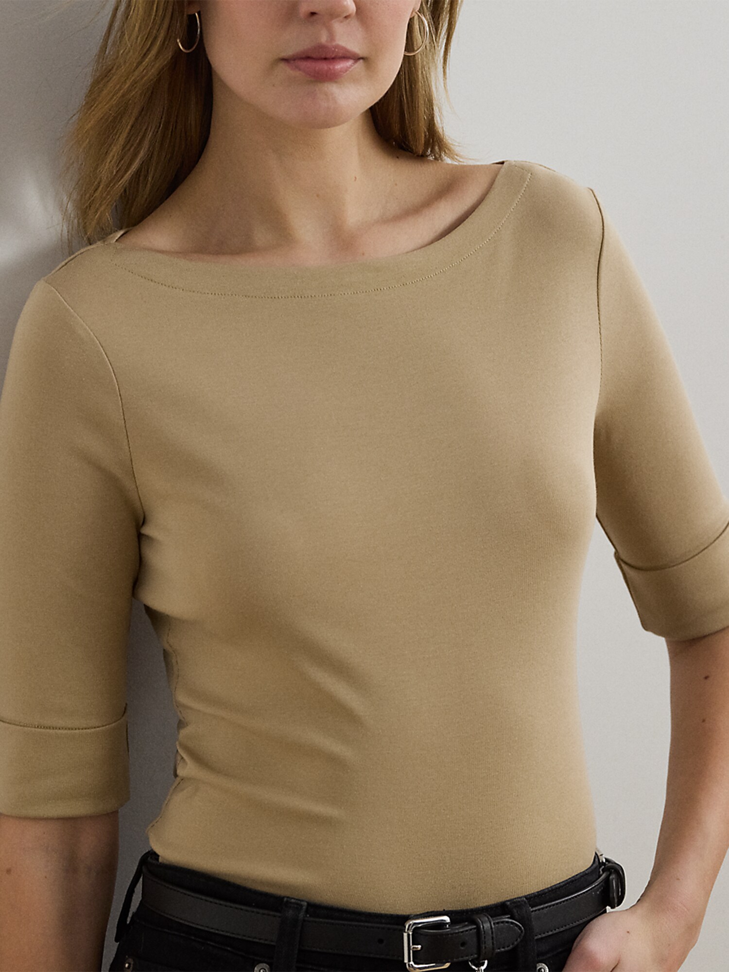 Lauren Ralph Lauren Tričko 'JUDY' béžová (obrázok 5)