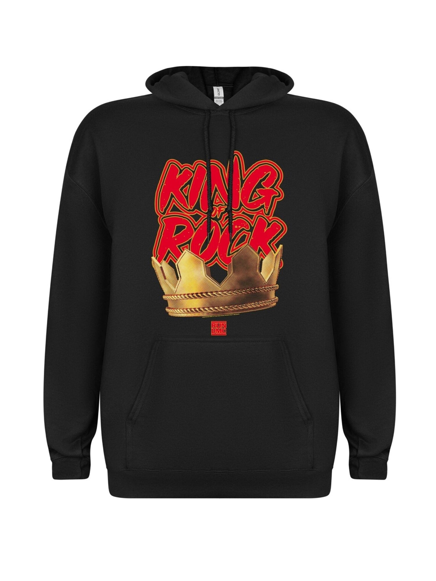 RUN DMC Felpa 'RUN DMC King of Rock n´Roll Hoodie' nero