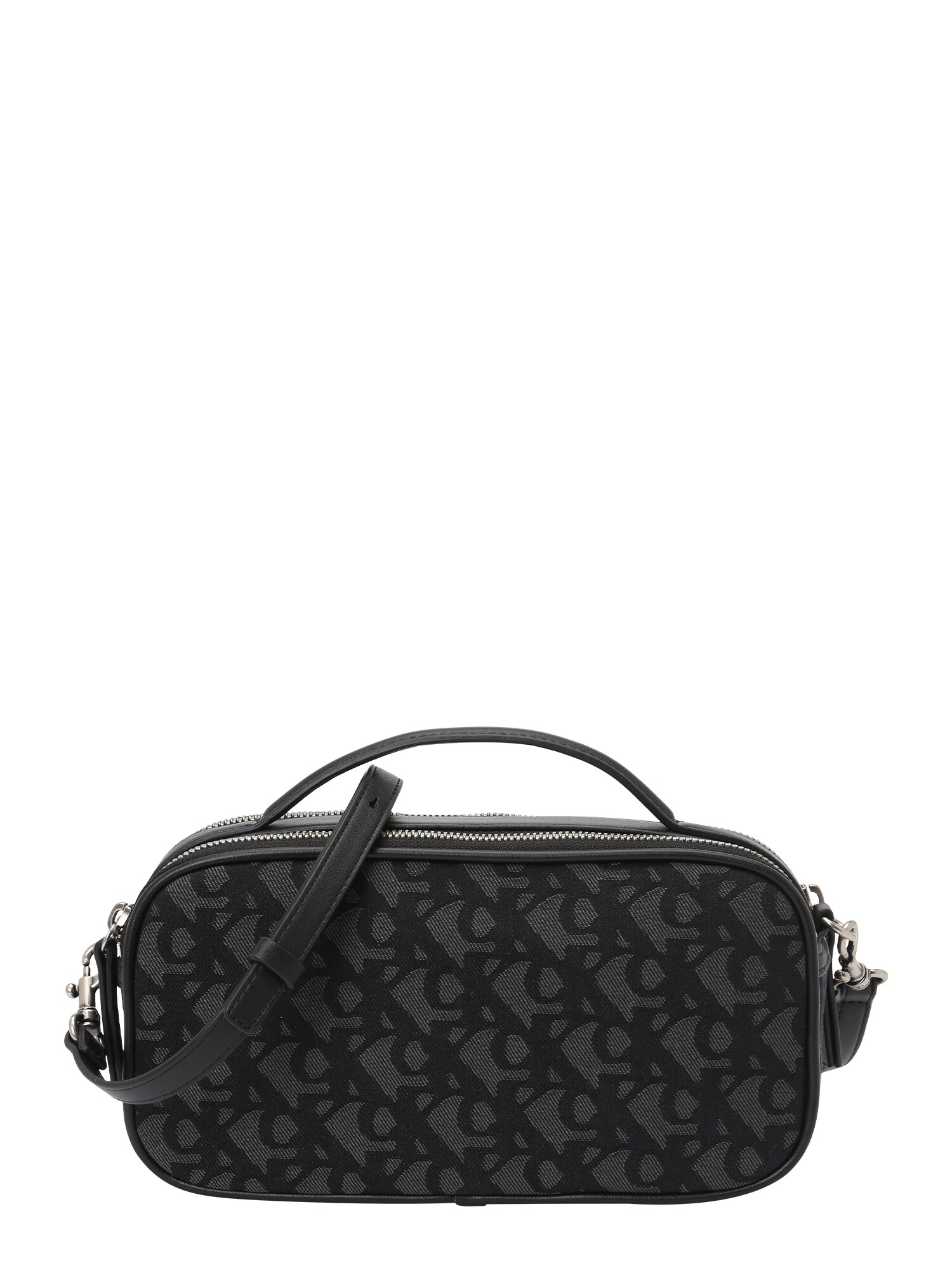 Calvin Klein Jeans Geantă de umăr  gri / negru