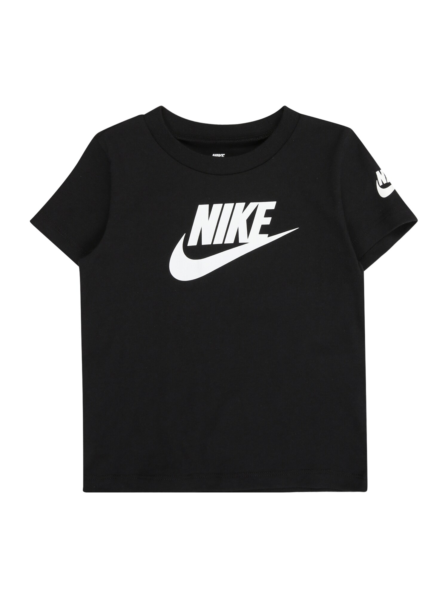 Nike Sportswear Tricou FUTURA EVERGREEN  negru / alb