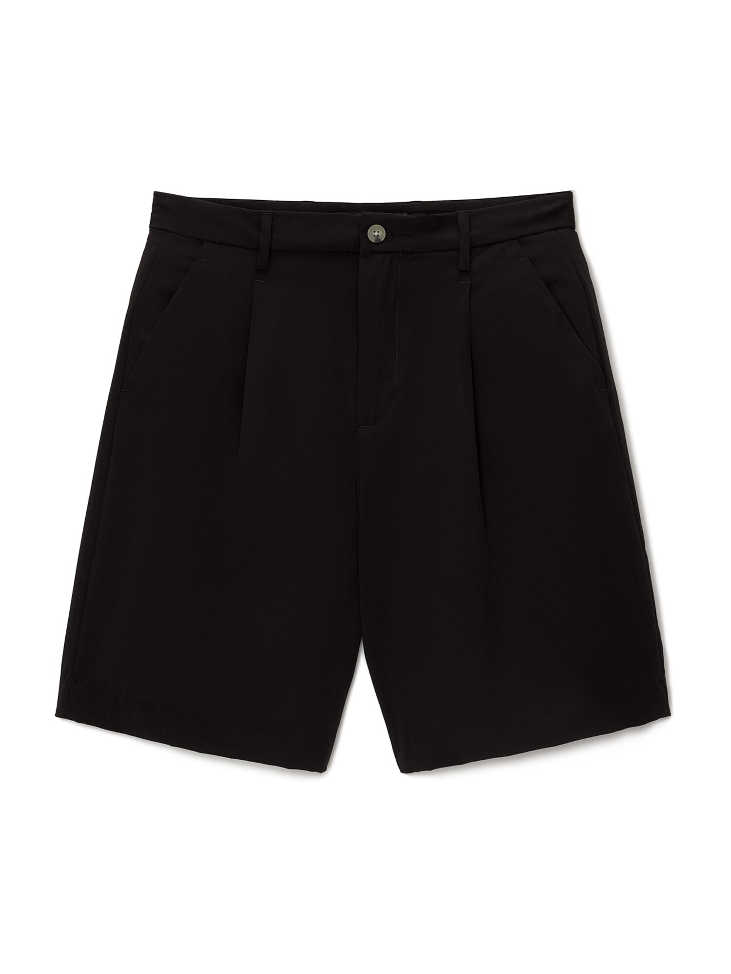 Pull&Bear Pantaloni cutați  negru