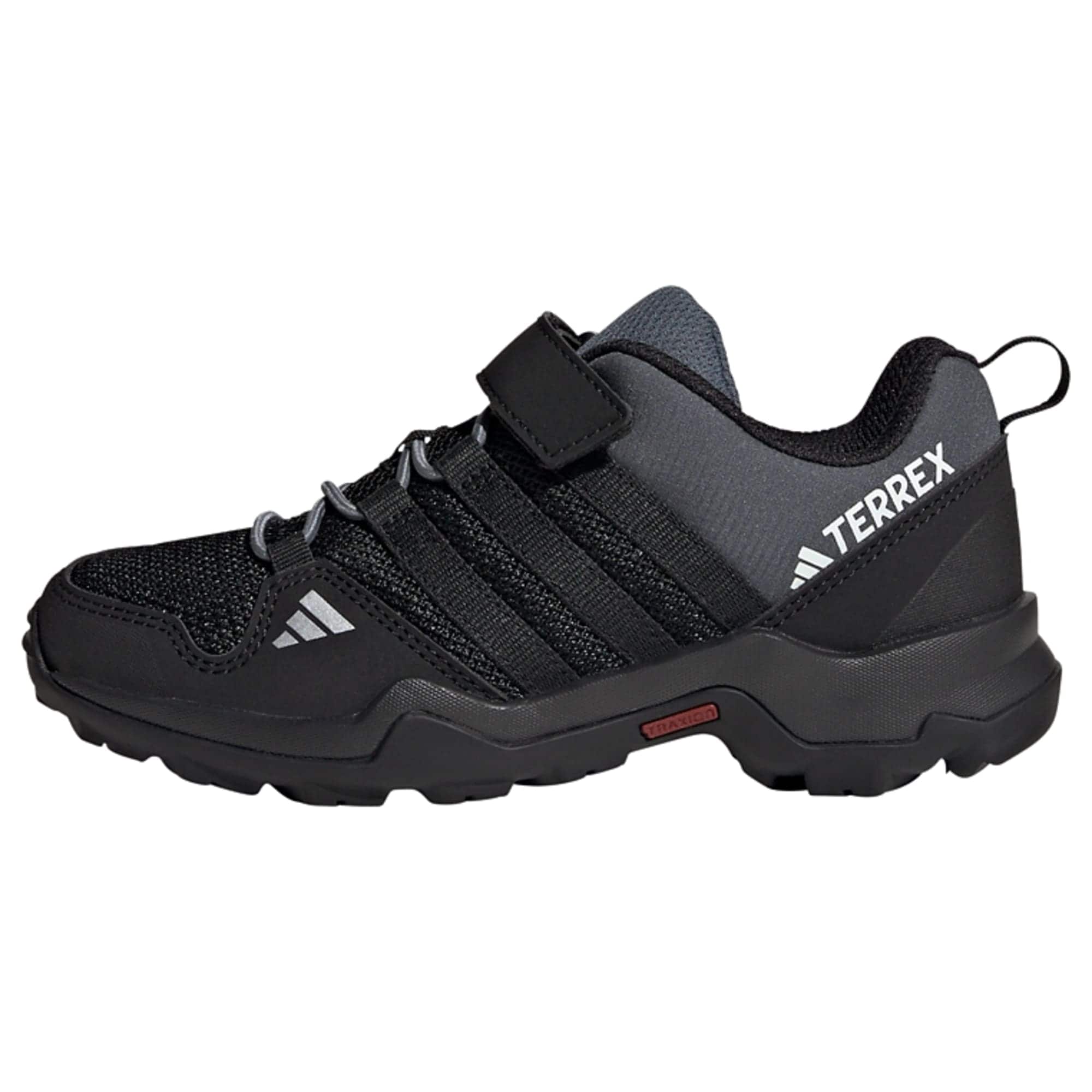 ADIDAS TERREX Ниски обувки 'Ax2R Hook-And-Loop'  сиво / черно / бяло