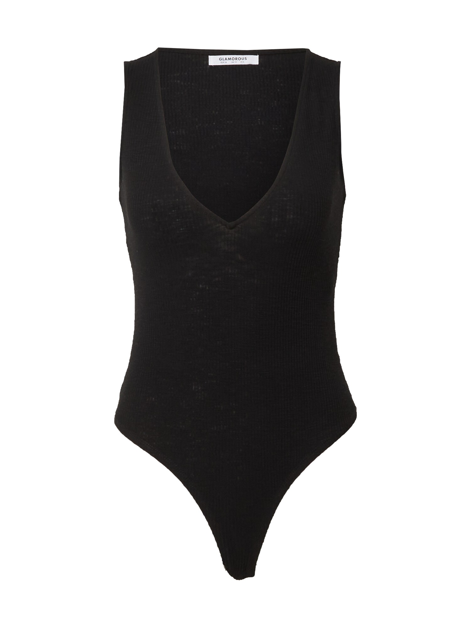 GLAMOROUS Košeľové body  čierna