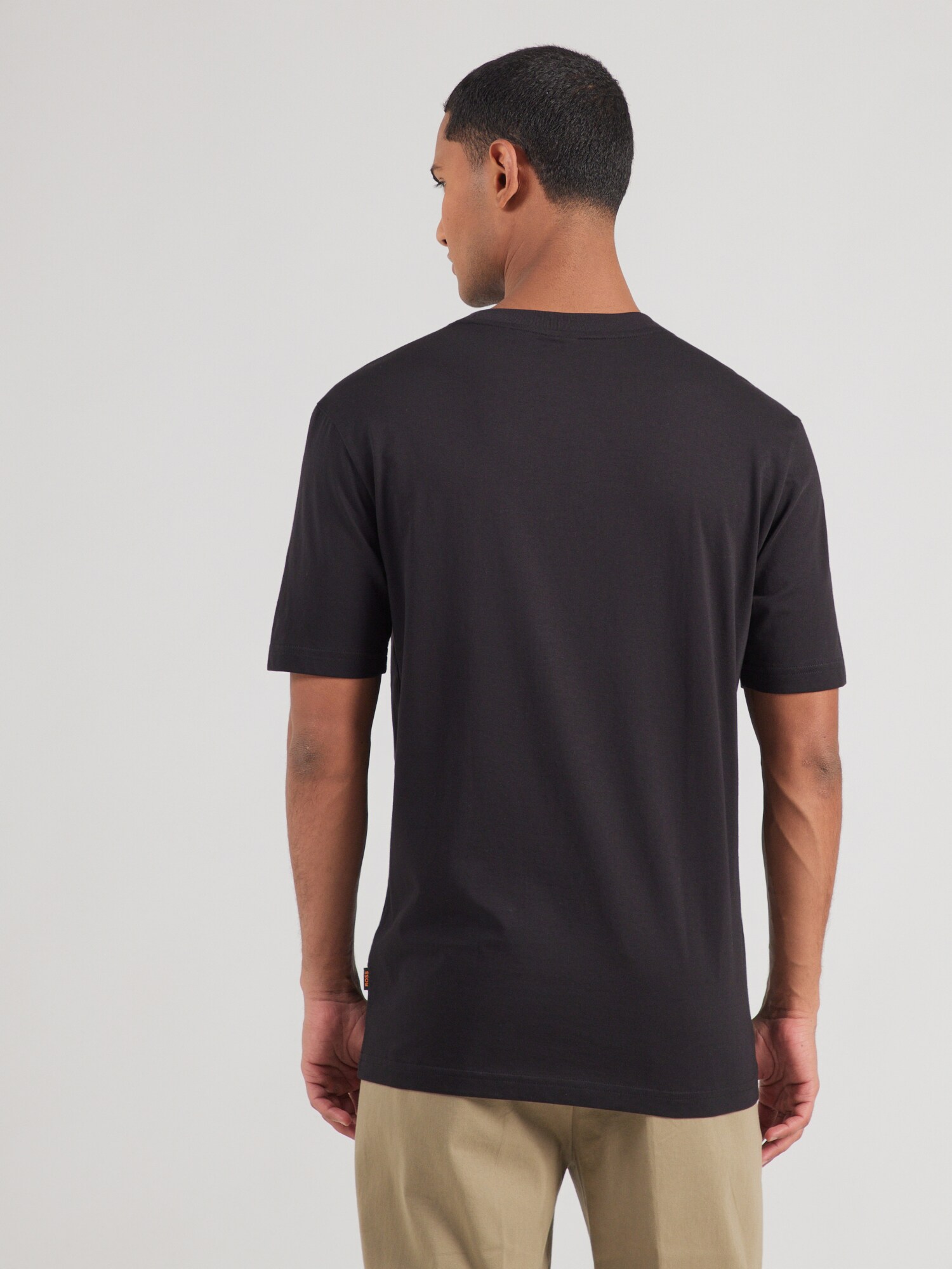 BOSS Camiseta  marino / negro / offwhite – imagen 4