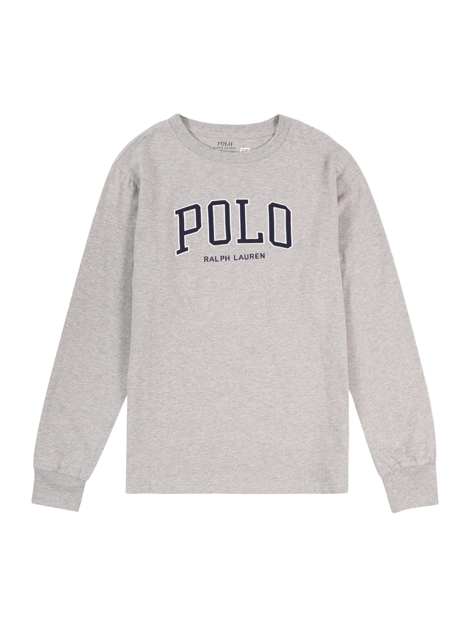 Polo Ralph Lauren Tričko  sivá melírovaná / čierna / biela