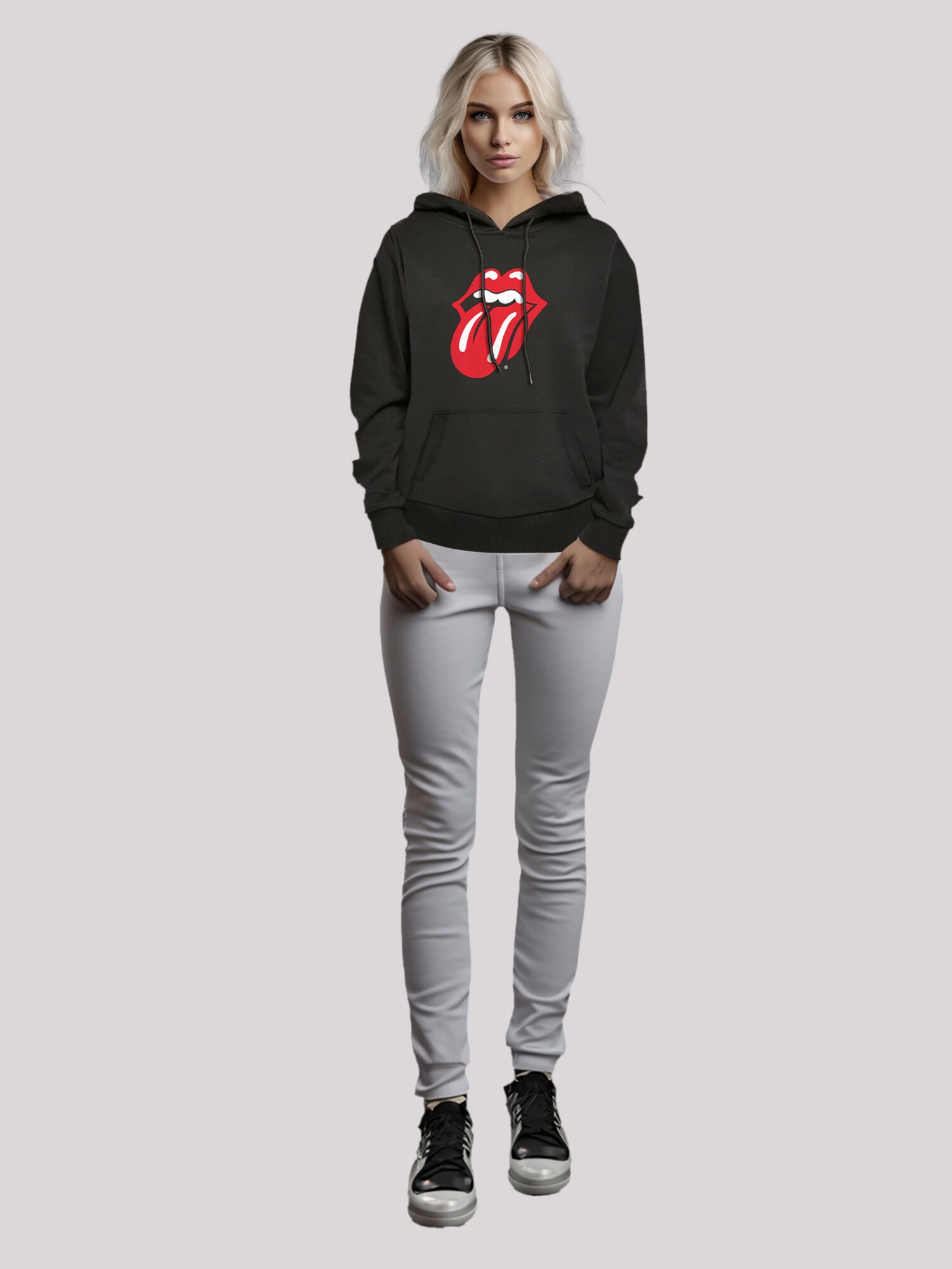 Thumbnail - F4NT4STIC Sweatshirt The Rolling Stones Classic Zunge Rock Musik Band