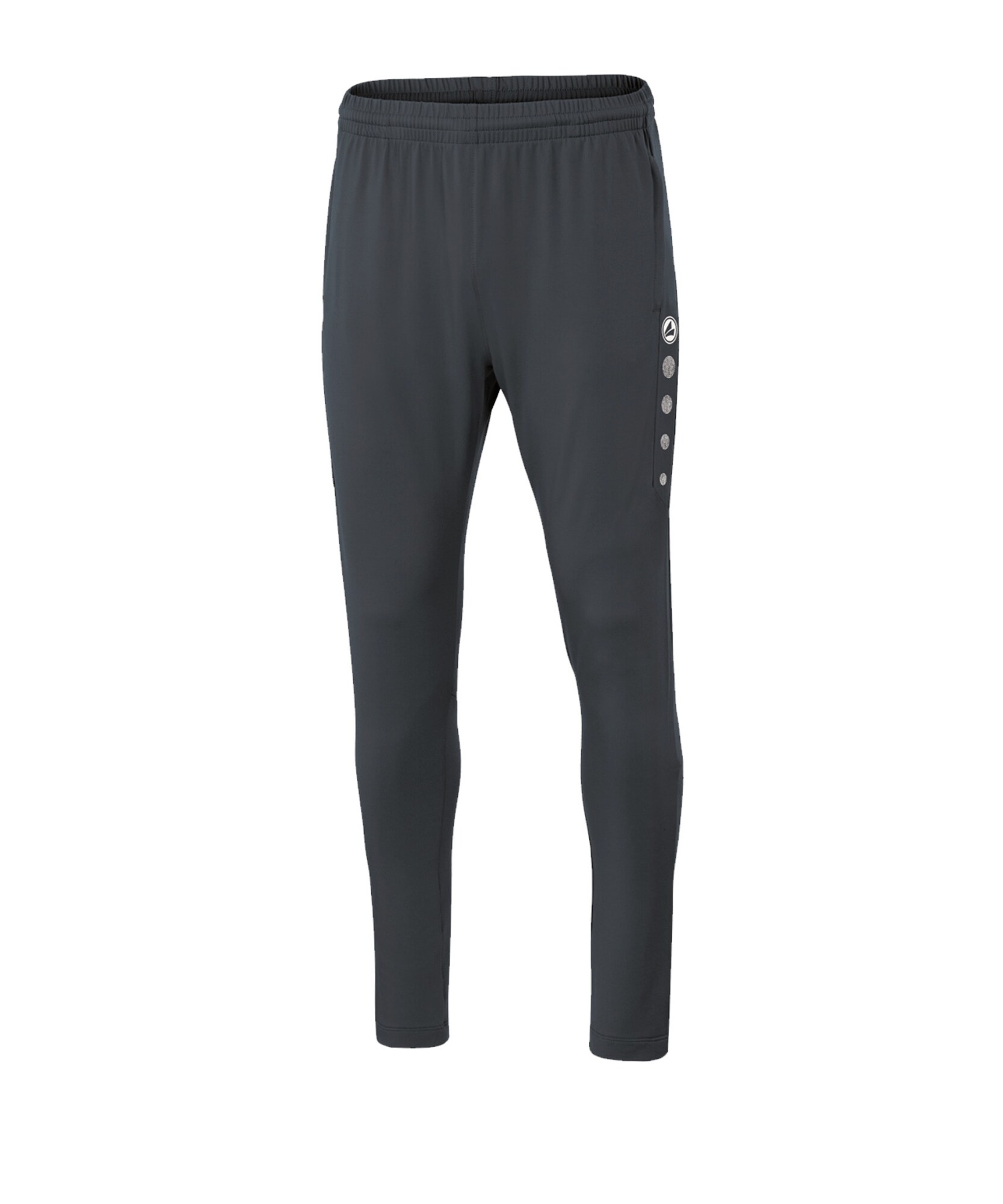 JAKO Pantaloni sport Premium  gri închis / alb