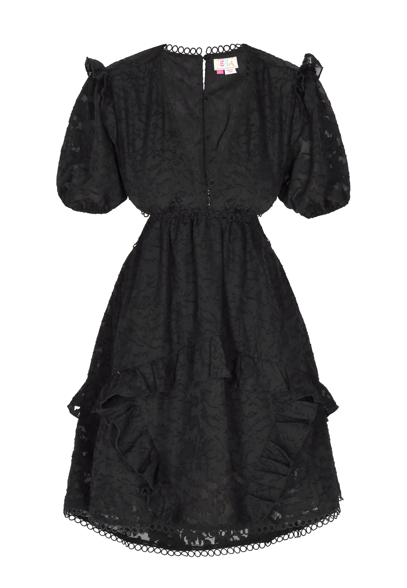 IZIA Rochie de vară  negru