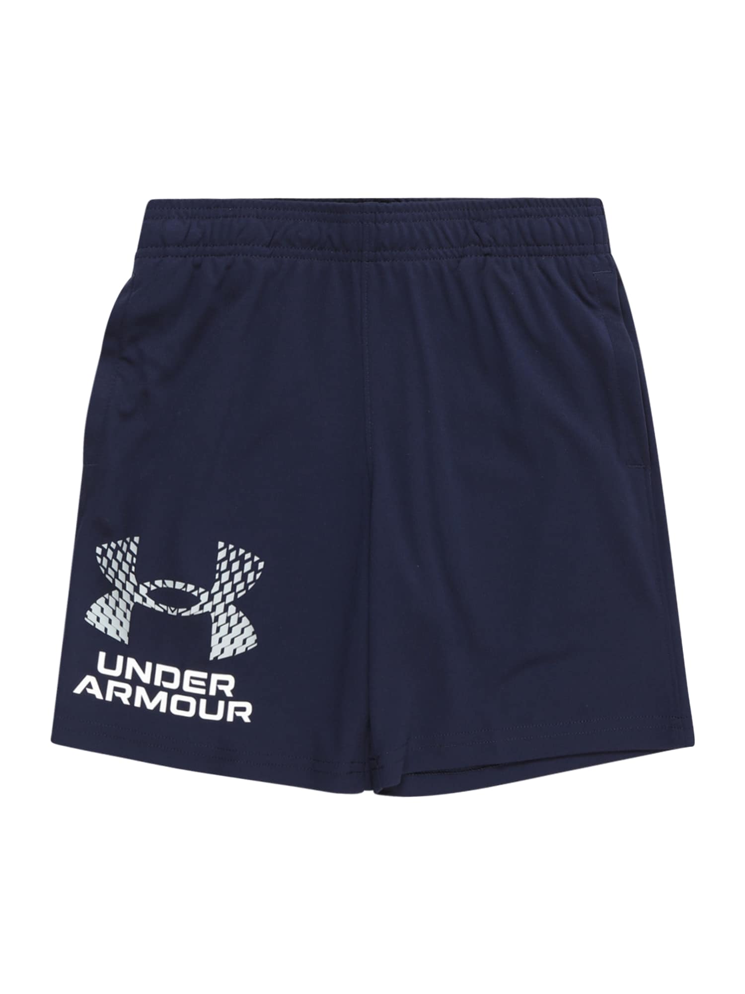 UNDER ARMOUR Sportinės kelnės tamsiai mėlyna / balkšva