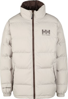 Helly Hansen Winterjas ‘Urban Reversible’ Donkerbruin / Lichtgrijs