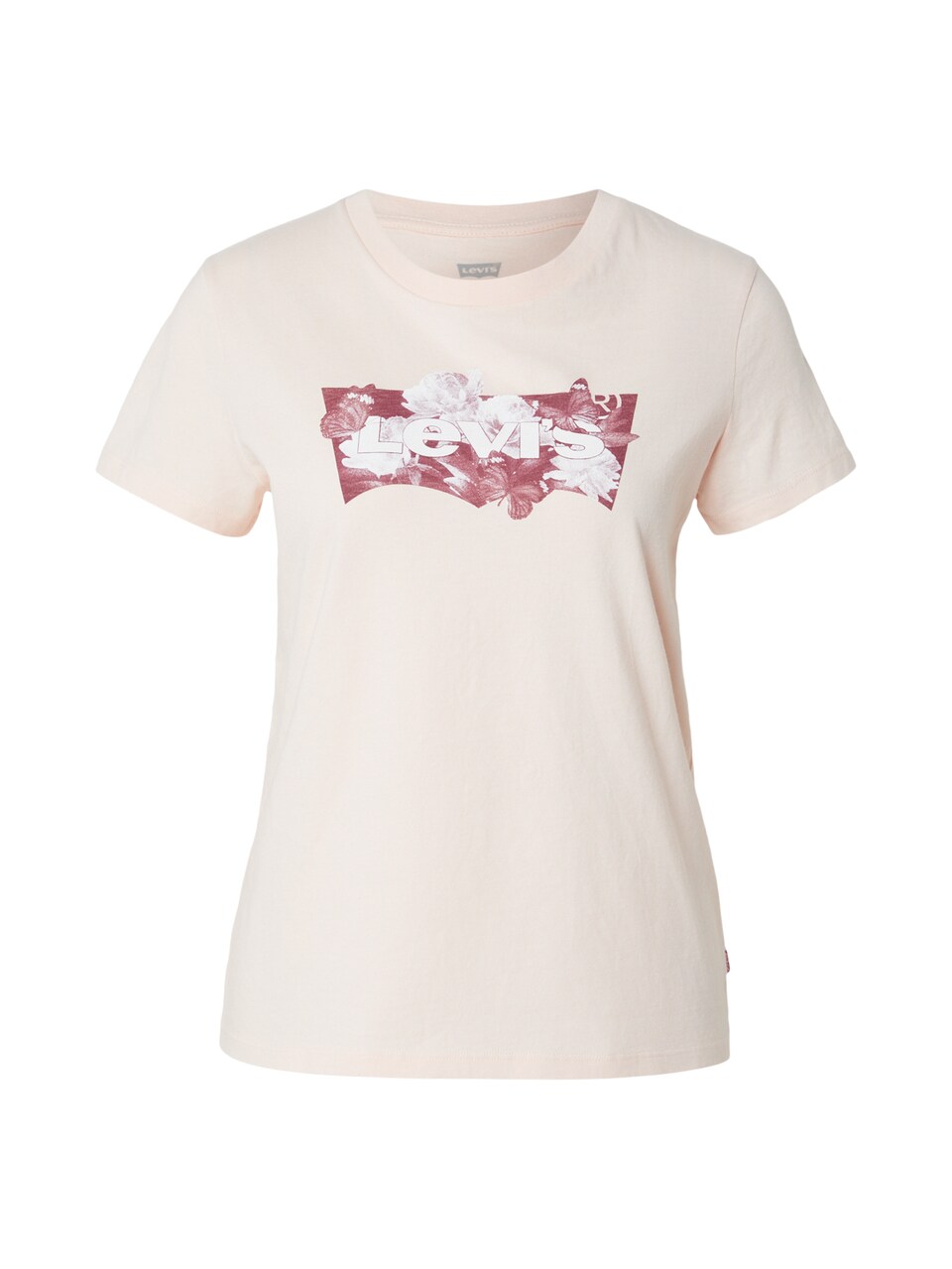 T-shirt 'THE PERFECT' magenta / pastellrosa