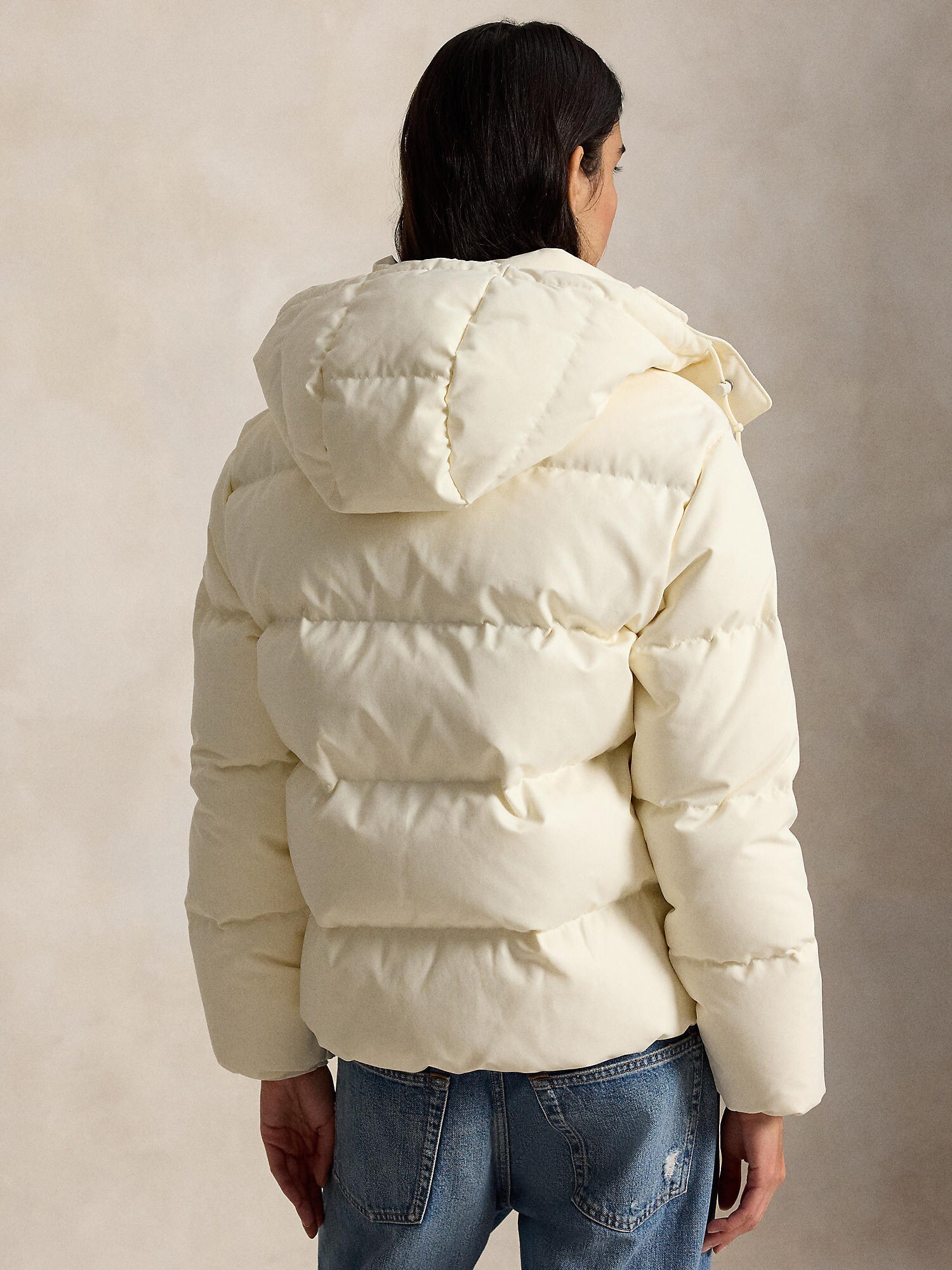 Polo Ralph Lauren Chaqueta de invierno crema – imagen 3
