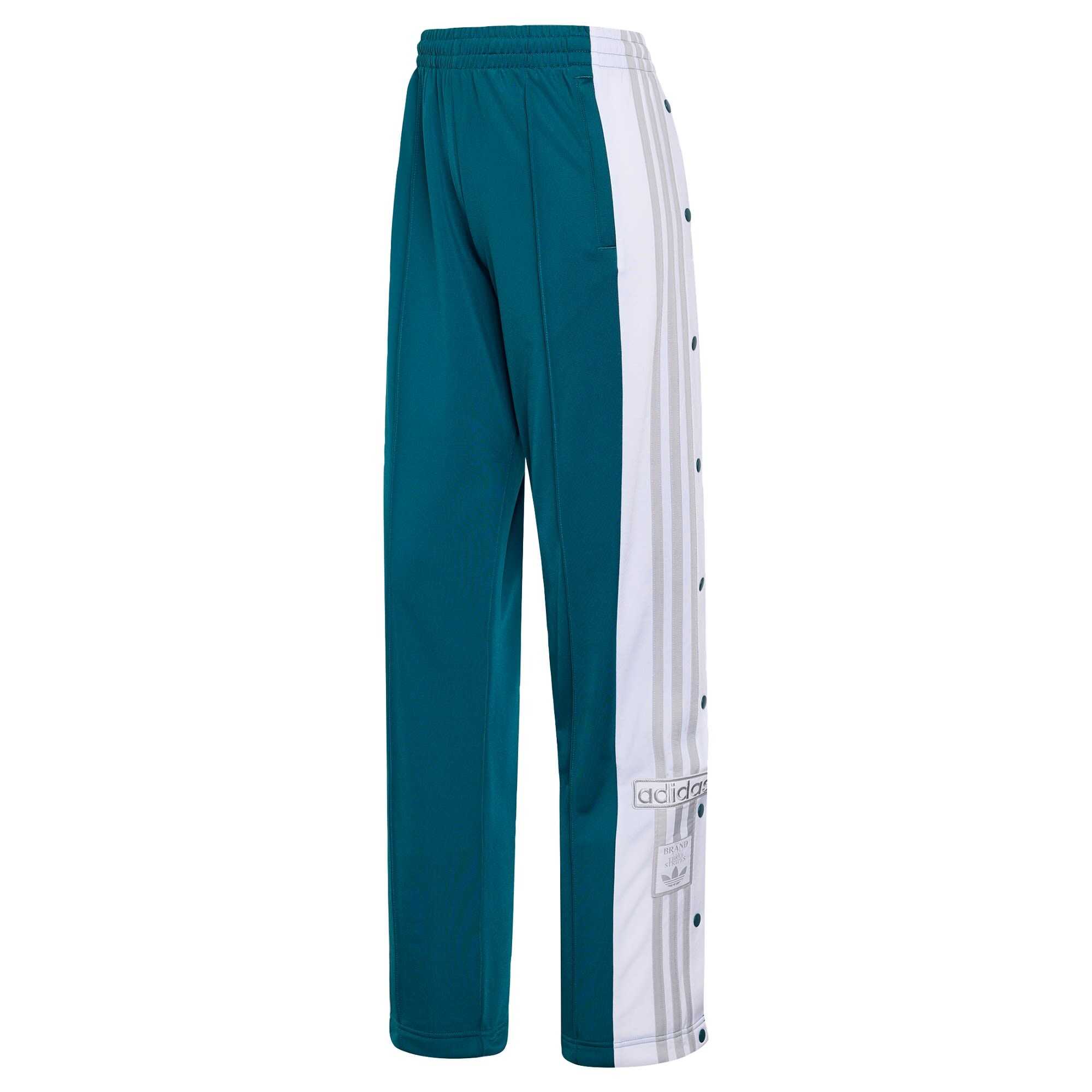 ADIDAS ORIGINALS Pantaloni Adibreak gri / verde smarald / alb