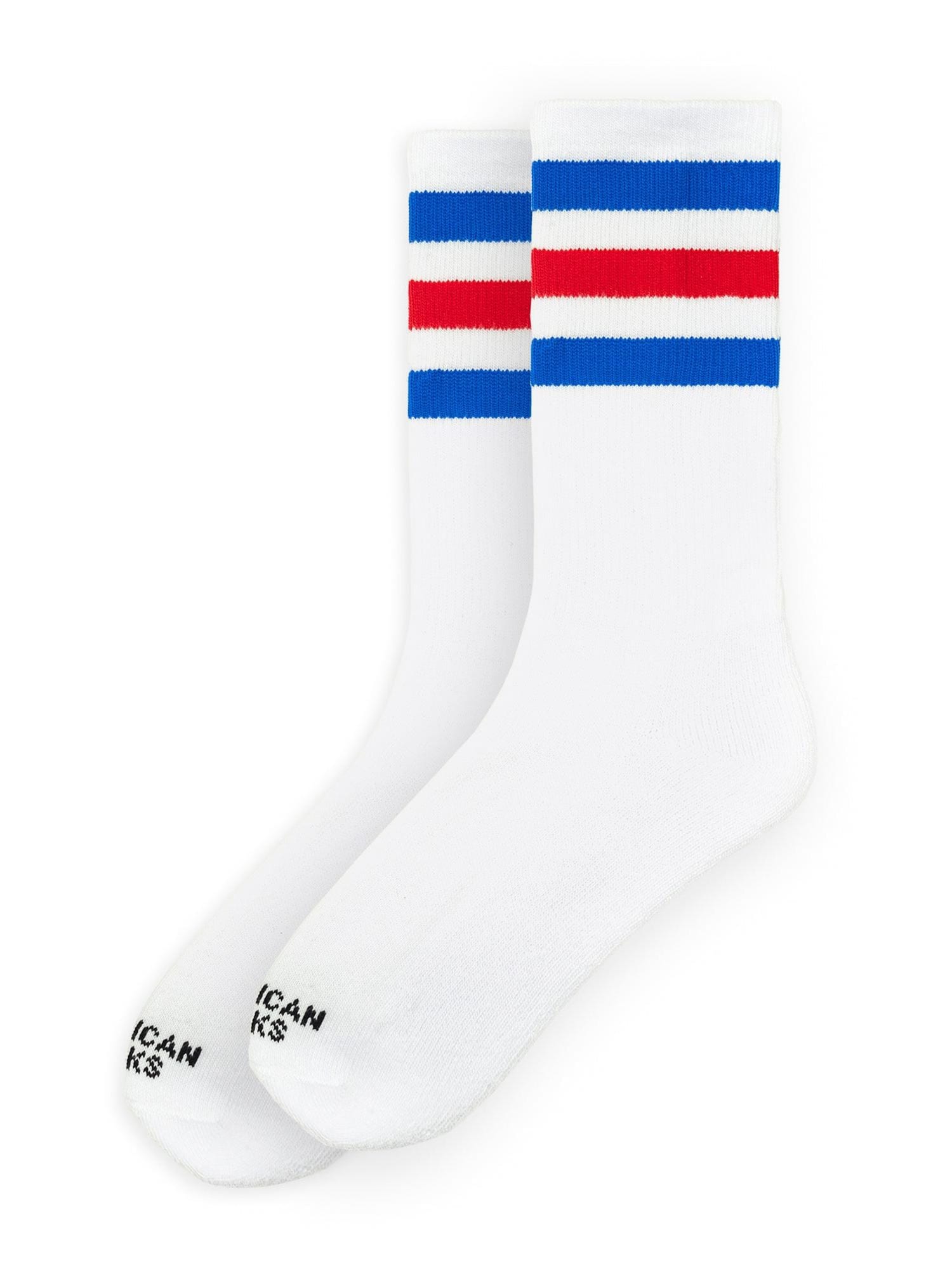American Socks Calcetines 'American Pride II - Mid High'  blanco
