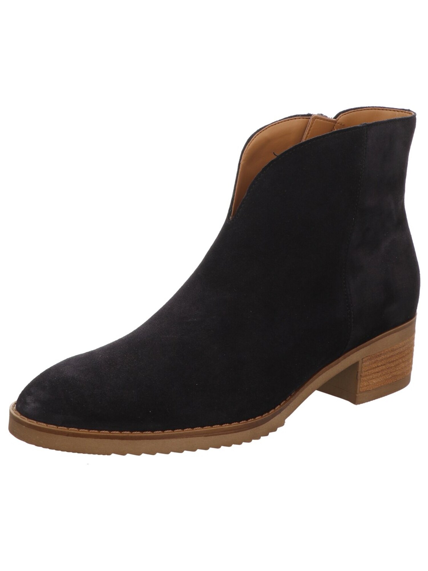 Gabor Cowboystiefel Damen 8066.01.004 Rauleder In Dunkelblau