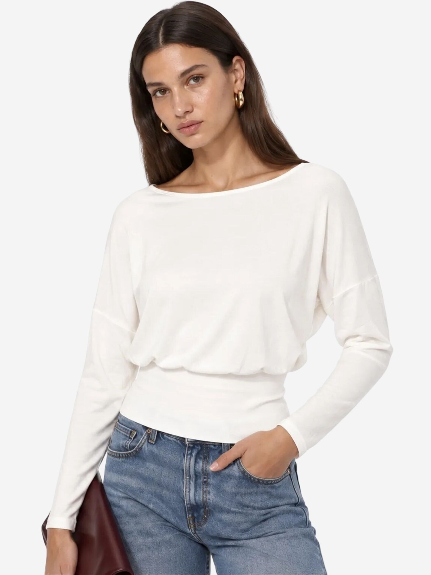Busem Bluza 'Blusen' bijela