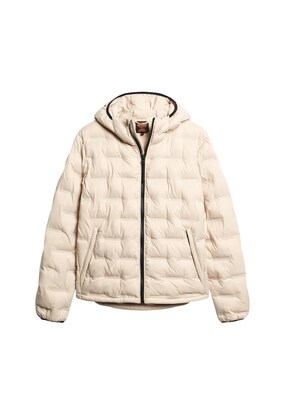 Superdry Tussenjas Lichtbeige / Zwart