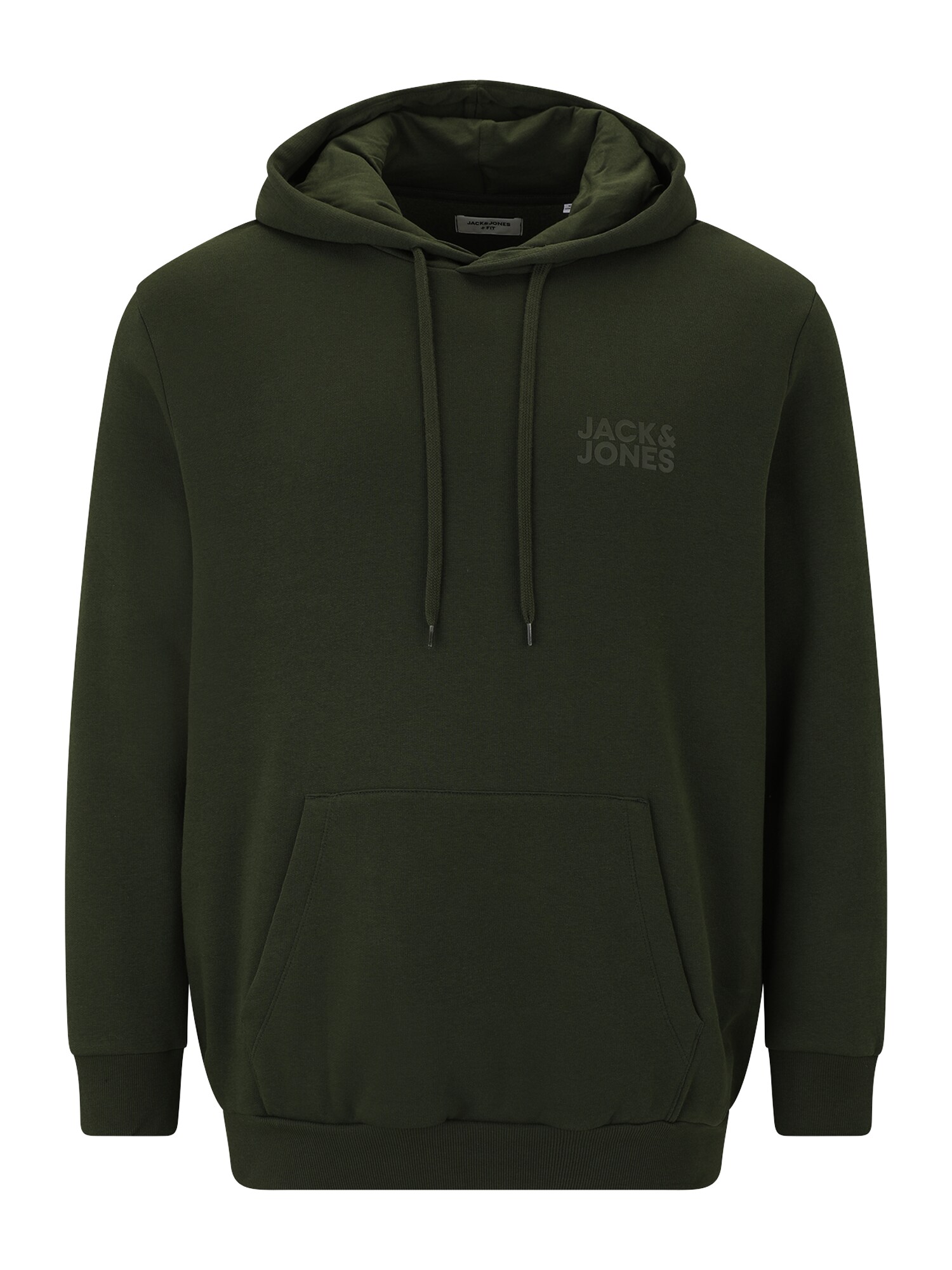 Jack & Jones Plus Pulover JJECORP  verde închis