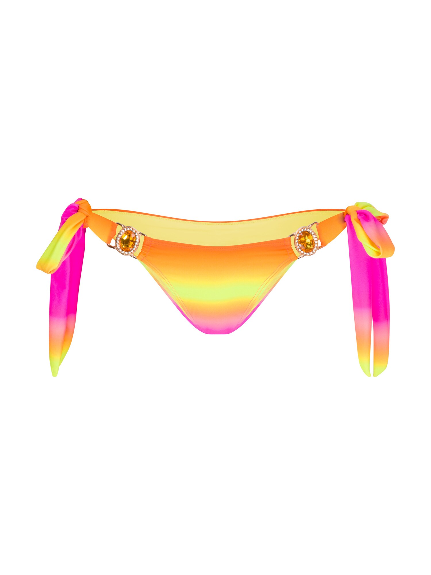 Moda Minx Долнище на бански тип бикини 'Club Tropicana'  жълто / оранжево / розово