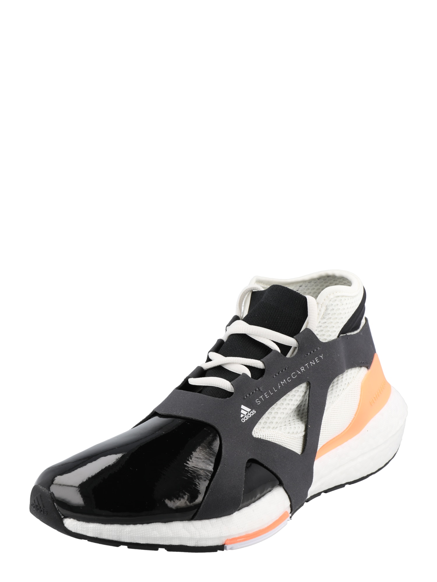 ADIDAS BY STELLA MCCARTNEY Bėgimo batai 'UltraBOOST 21' antracito spalva / abrikosų spalva / juoda / balta