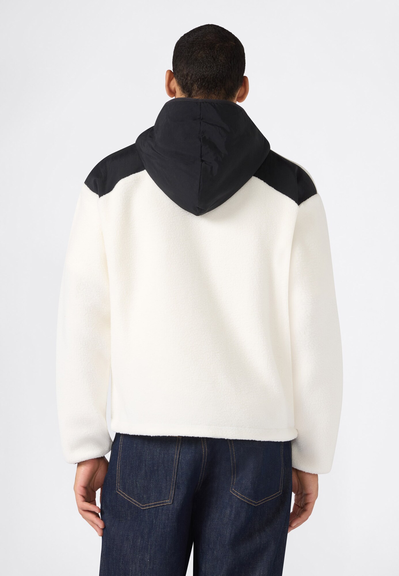 Champion Chaqueta polar amarillo pastel / negro – imagen 3