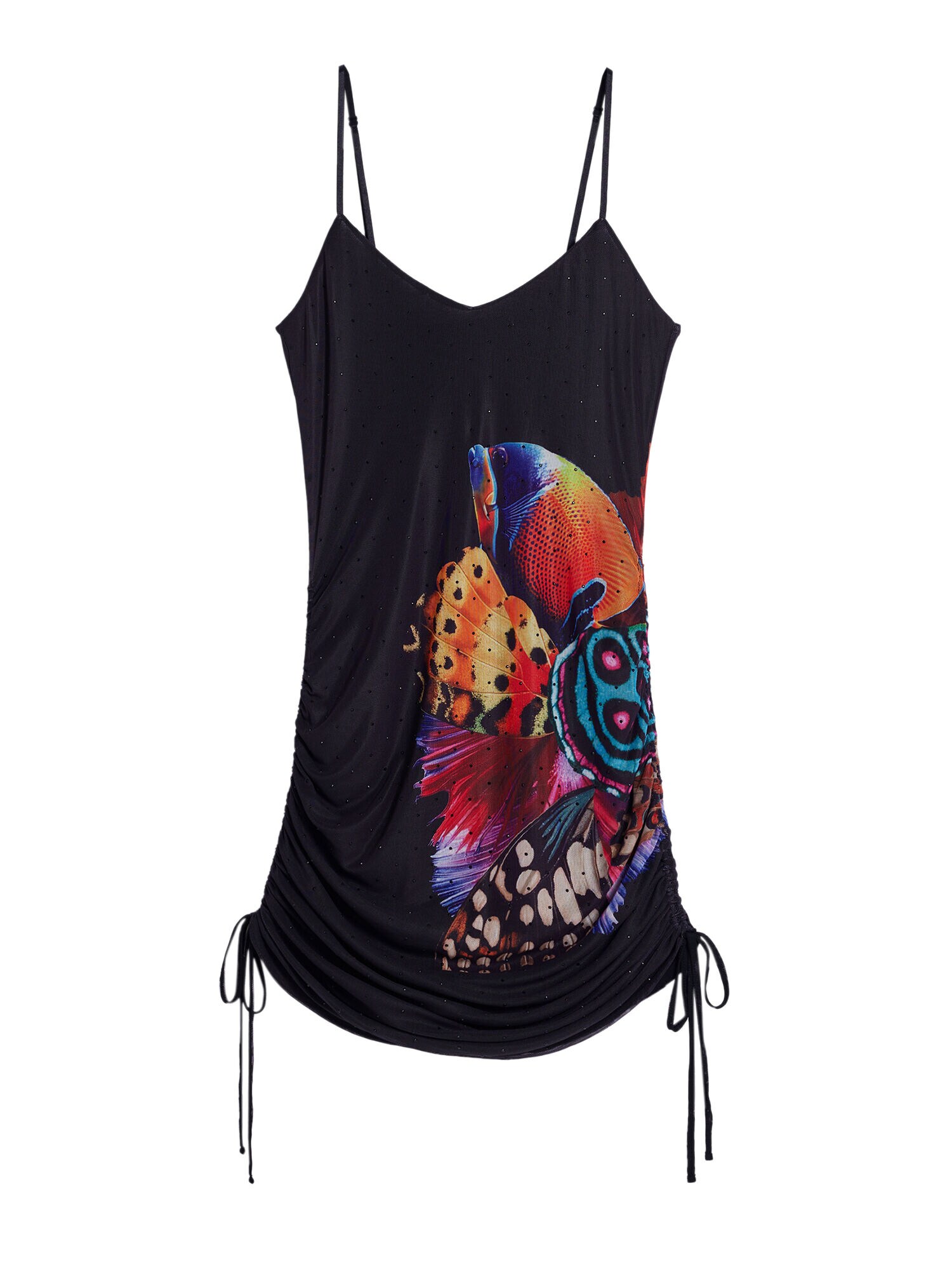 Desigual Ruha  narancs / rózsaszín / fekete akciós termékkép 1