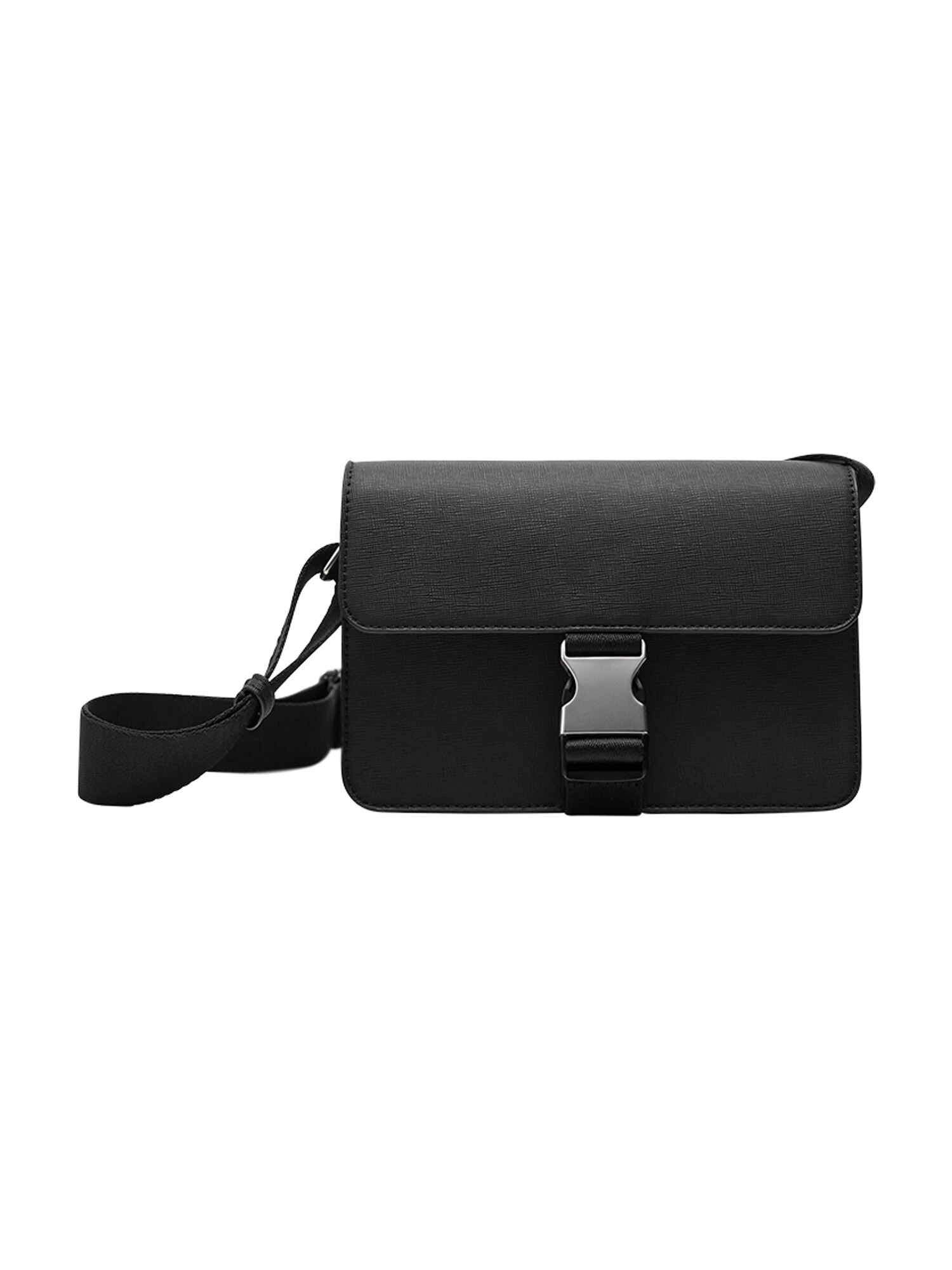 Pull&Bear Geantă de umăr  negru