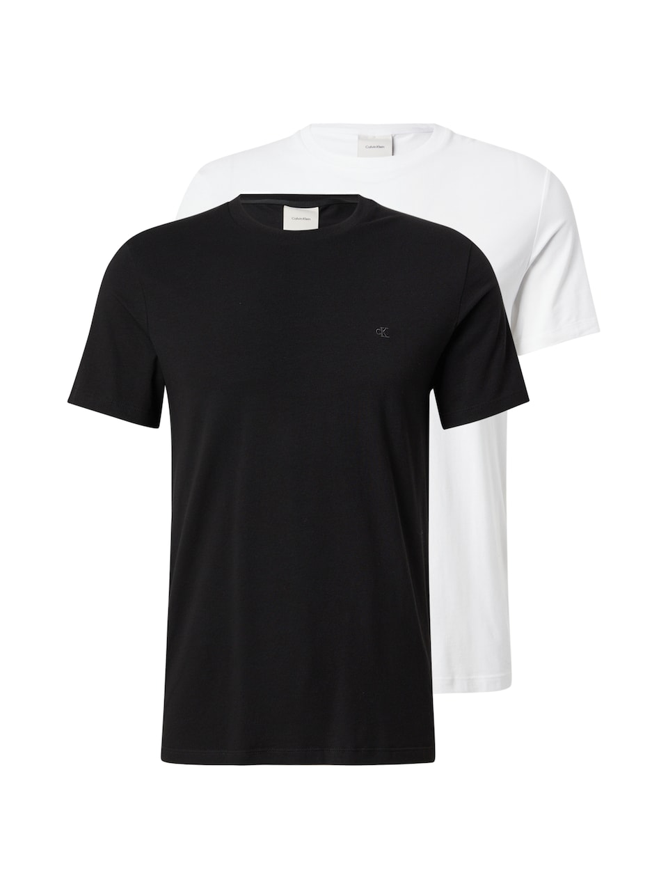 T-shirt 'Slim Monogram Embroidery T'