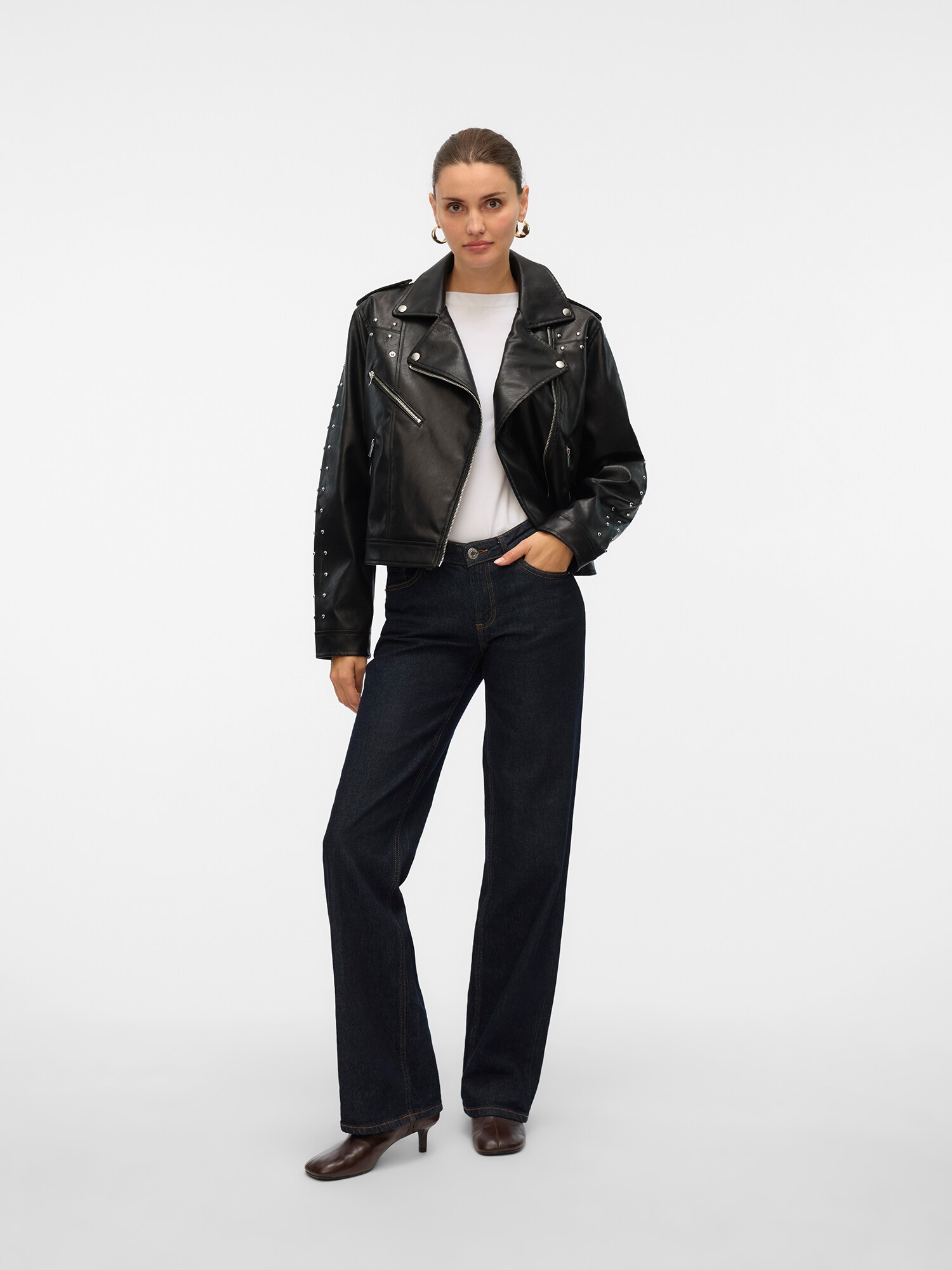 VERO MODA Prechodná bunda 'VMRAMON' čierna (obrázok 4)