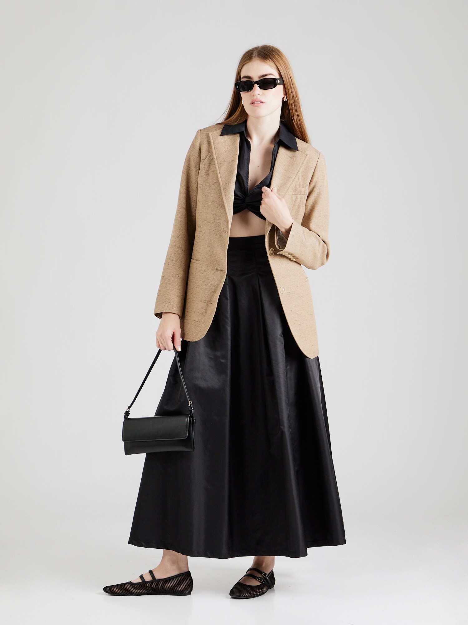 3.1 Phillip Lim Blejzer tmavobéžová (obrázok 6)