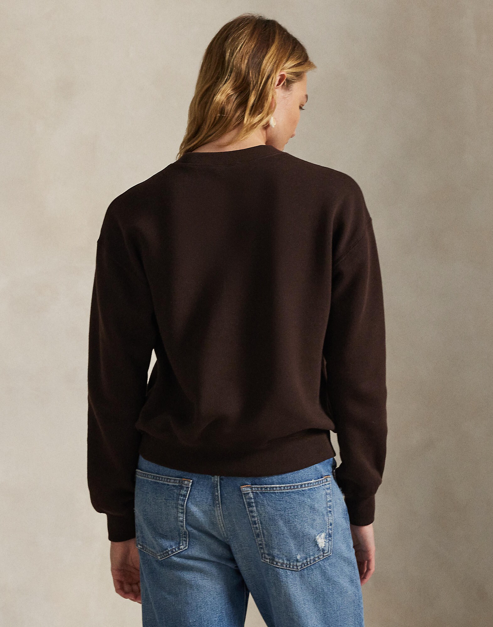 Polo Ralph Lauren Sudadera marrón oscuro – imagen 3