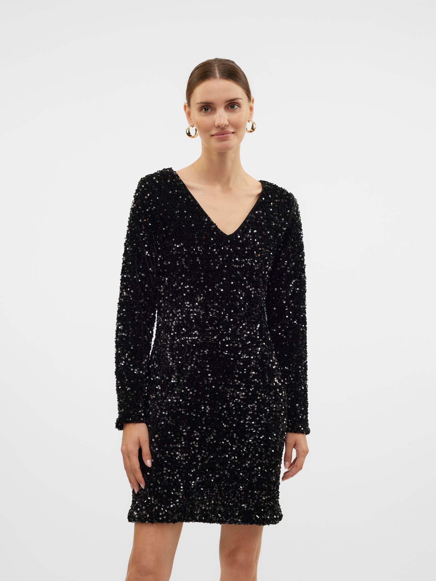 VERO MODA Kokteilové šaty 'Bella' čierna (obrázok 3)
