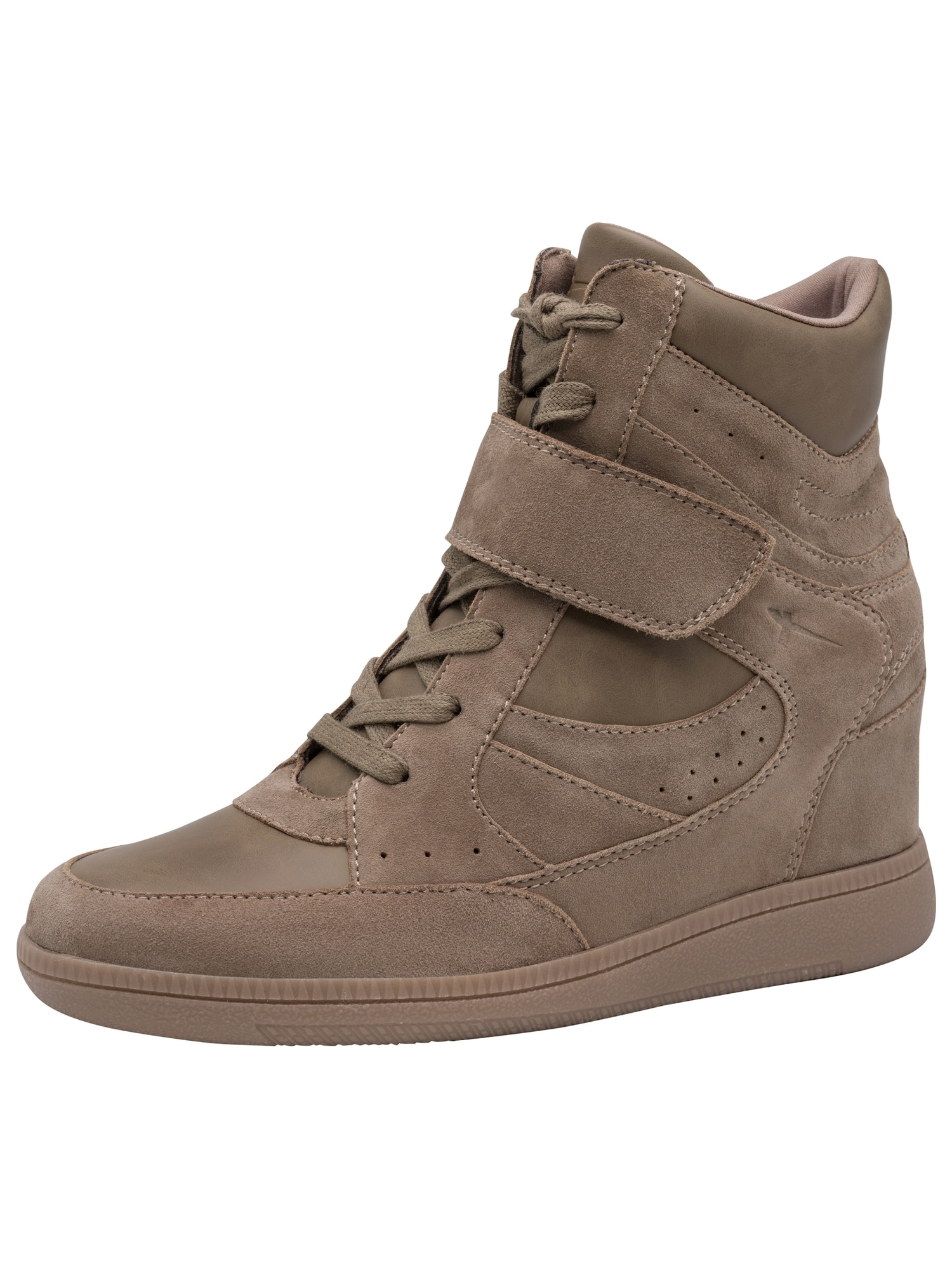 Tamaris Zapatillas deportivas altas beige oscuro