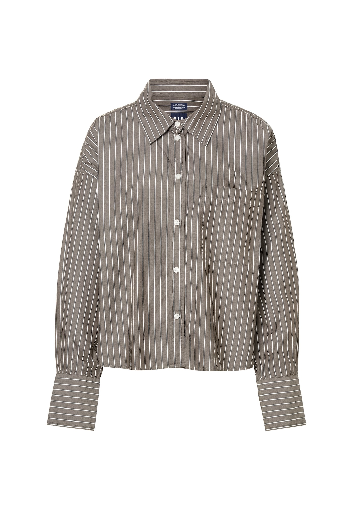 GAP Bluza smeđa / bijela