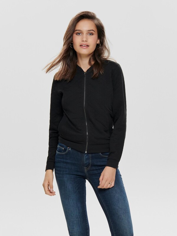 Only Joyce Langarm-Stepp-Bomberjacke