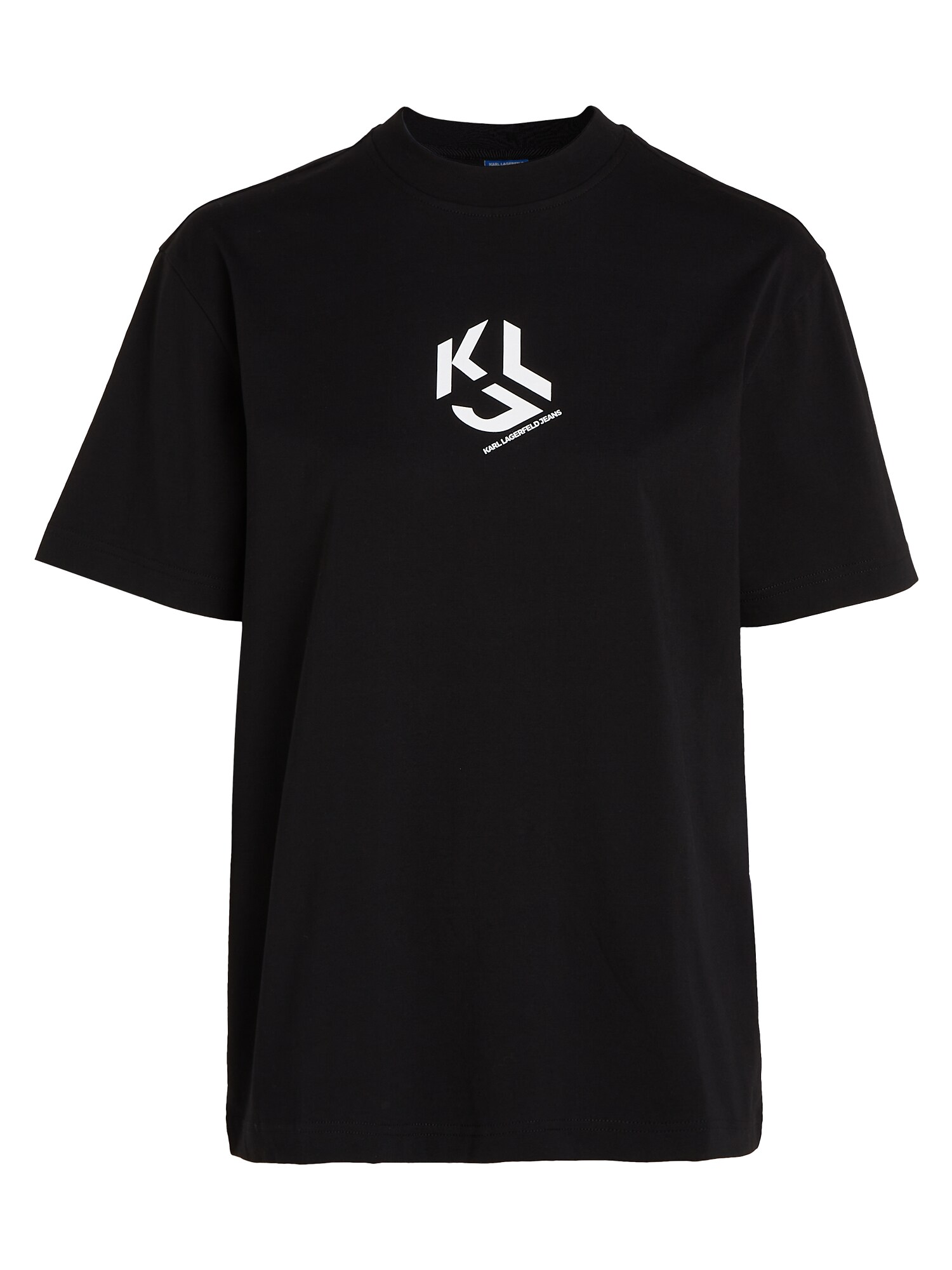 KARL LAGERFELD JEANS Tričko  čierna / biela