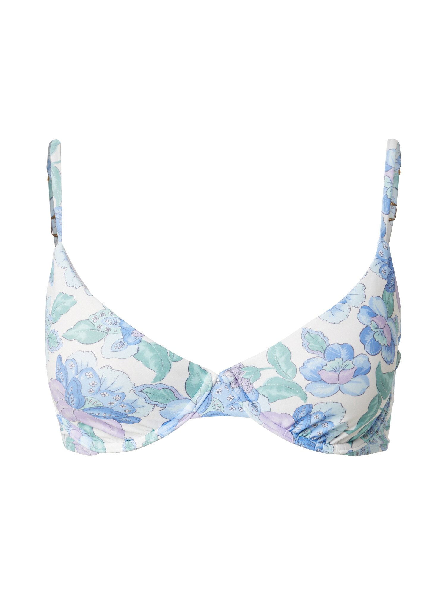 HOLLISTER Bikini felső  kék / zöld / orgona / fehér akciós termékkép 1