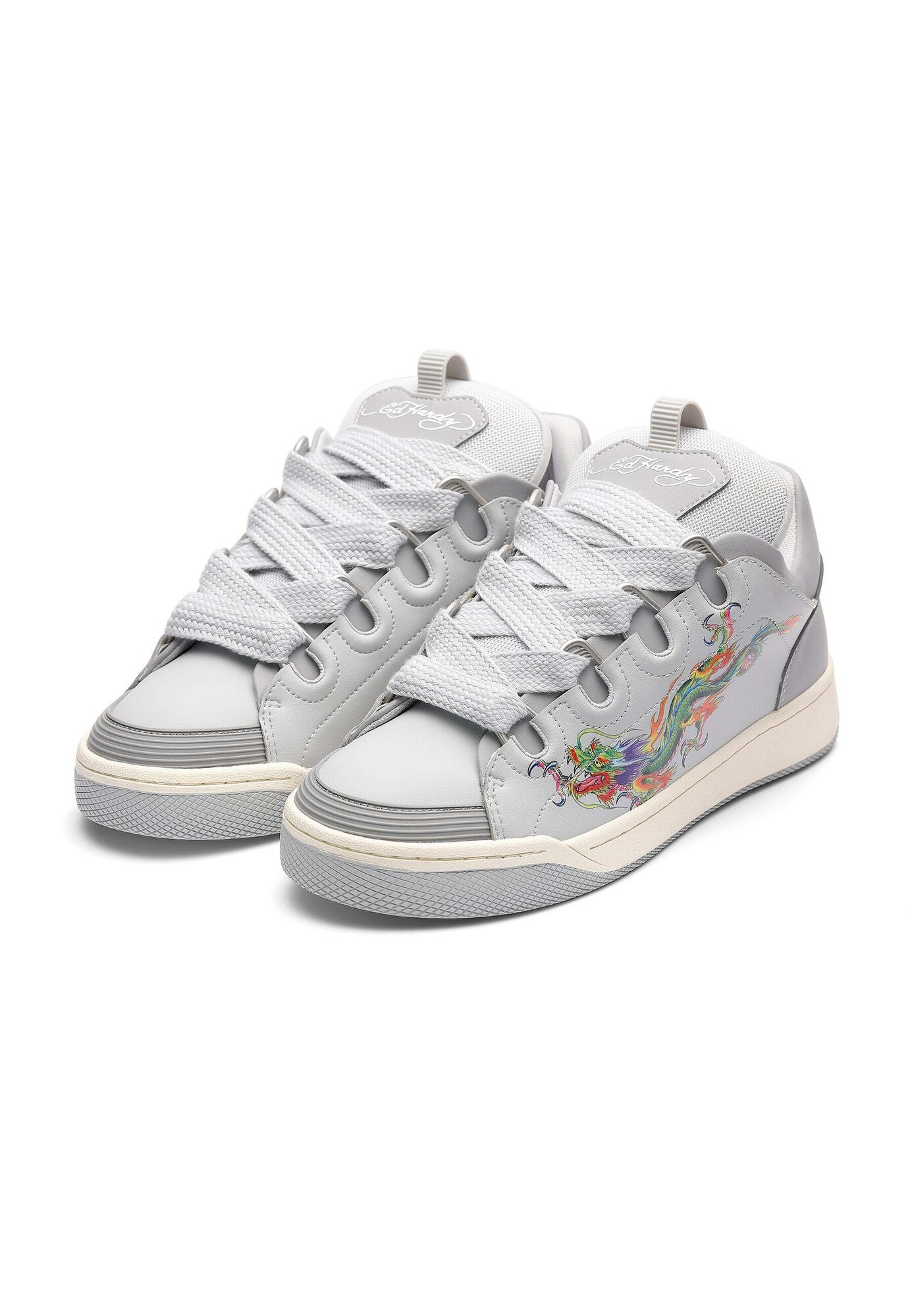 Ed Hardy Sneaker low  gri / mai multe culori