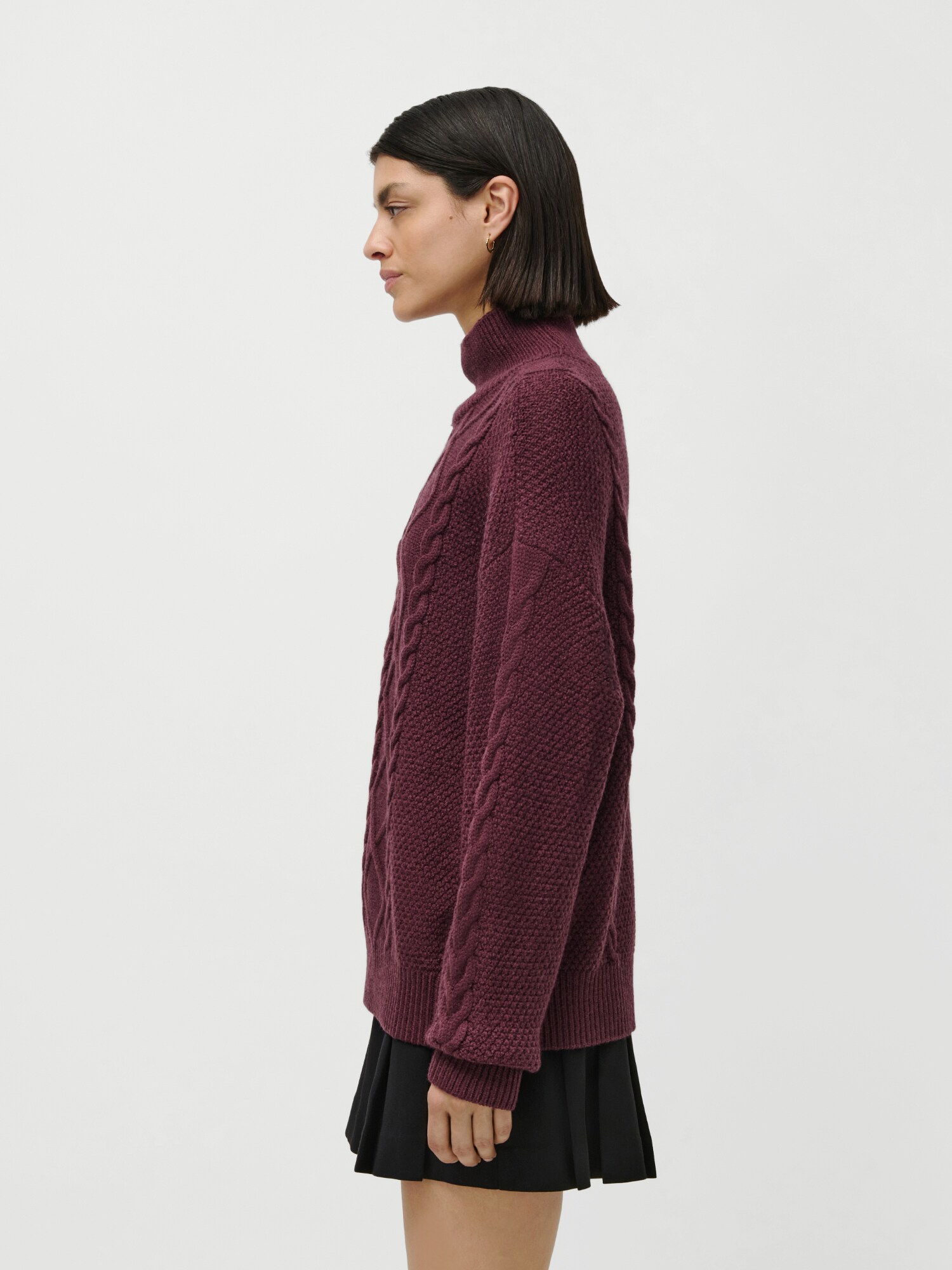LeGer by Lena Gercke Oversize sveter 'Elif' cyklaménová (obrázok 3)