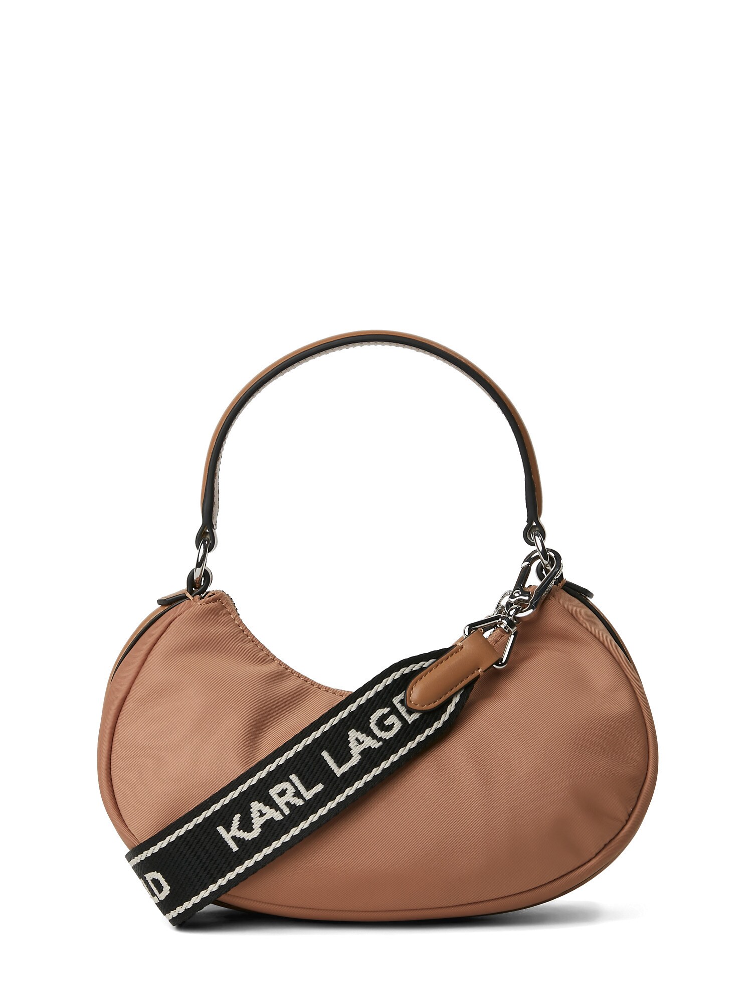 Karl Lagerfeld Válltáska  krém / karamell / fekete termék 2. képe