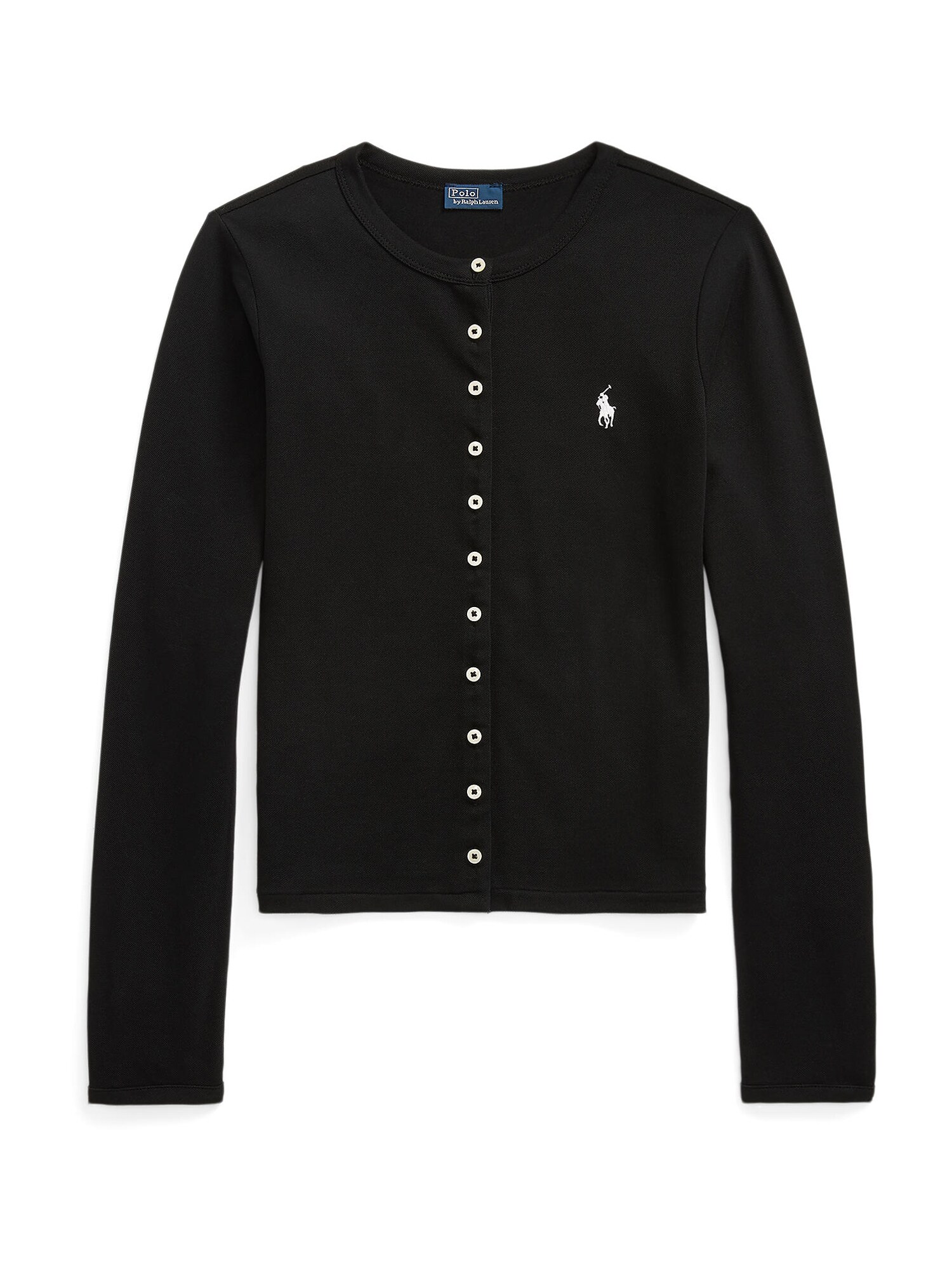 Polo Ralph Lauren Geacă tricotată  negru / alb