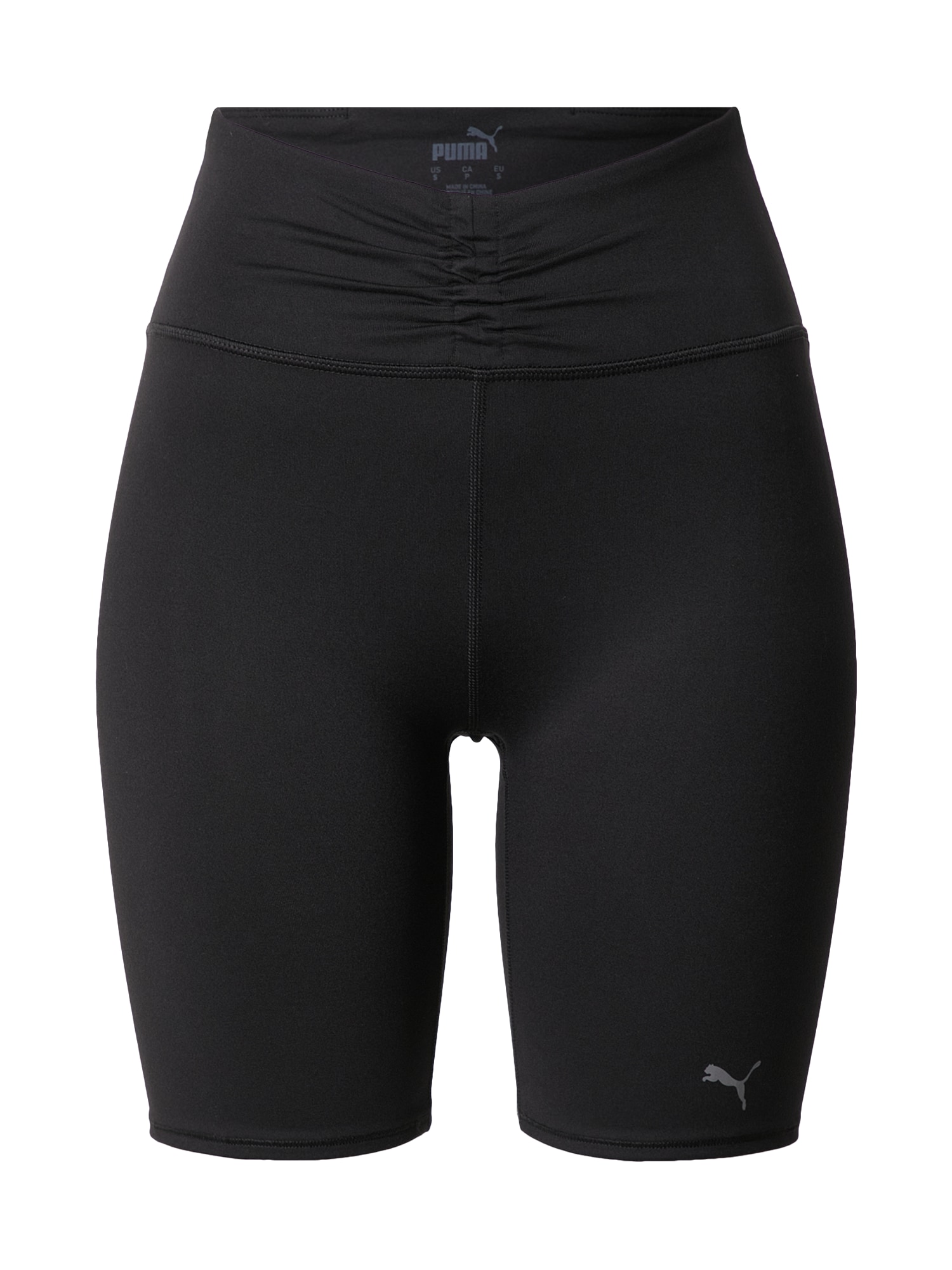 PUMA Pantaloni sport  gri / negru
