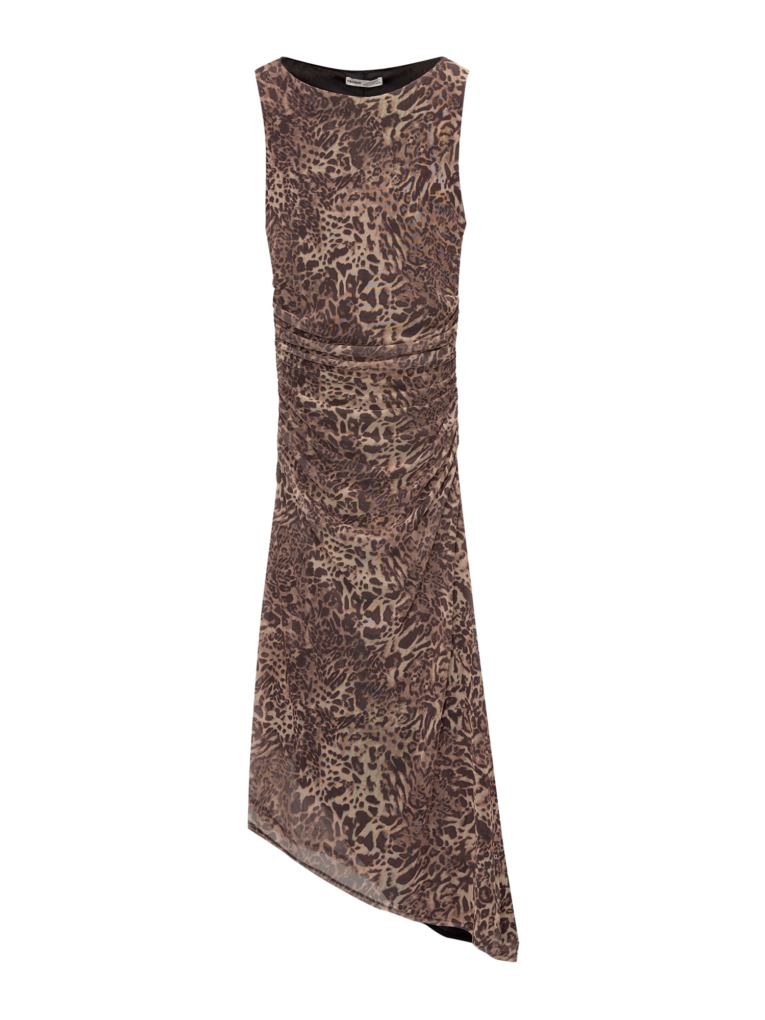 Pull&Bear Rochie de vară  bej / maro