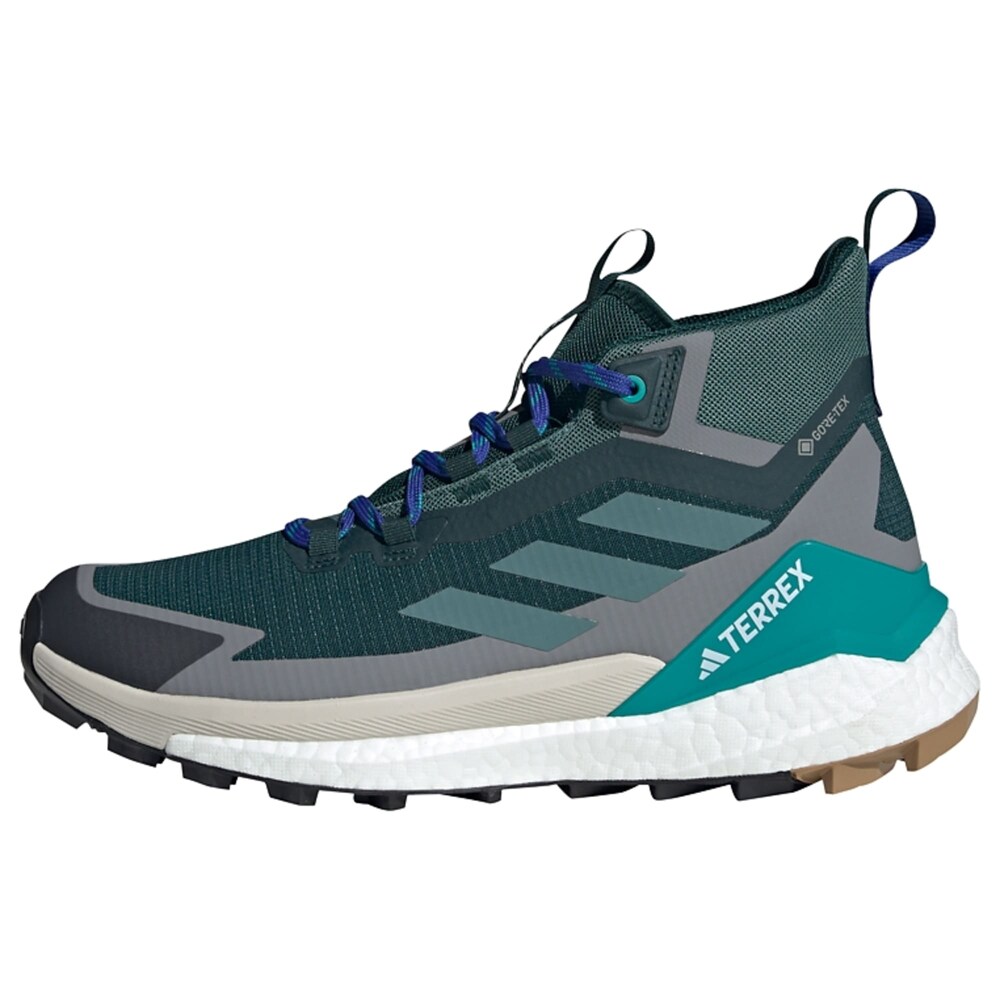 ADIDAS TERREX Boots 'Free Hiker 2.0' Herren Größe 44 grau / jade / dunkelgrün