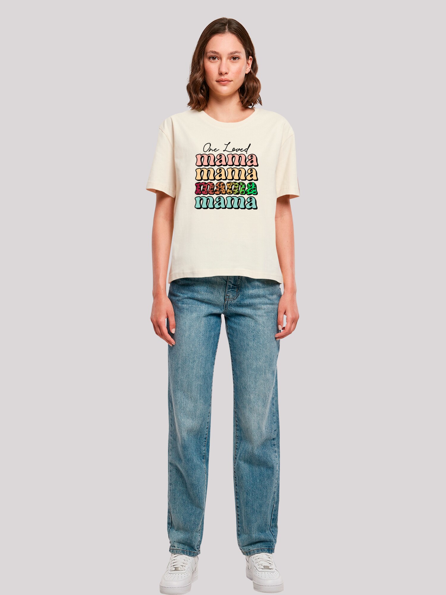 Thumbnail - T-Shirt 'Mothers Day Mama Typography Leopard Print Pastel'