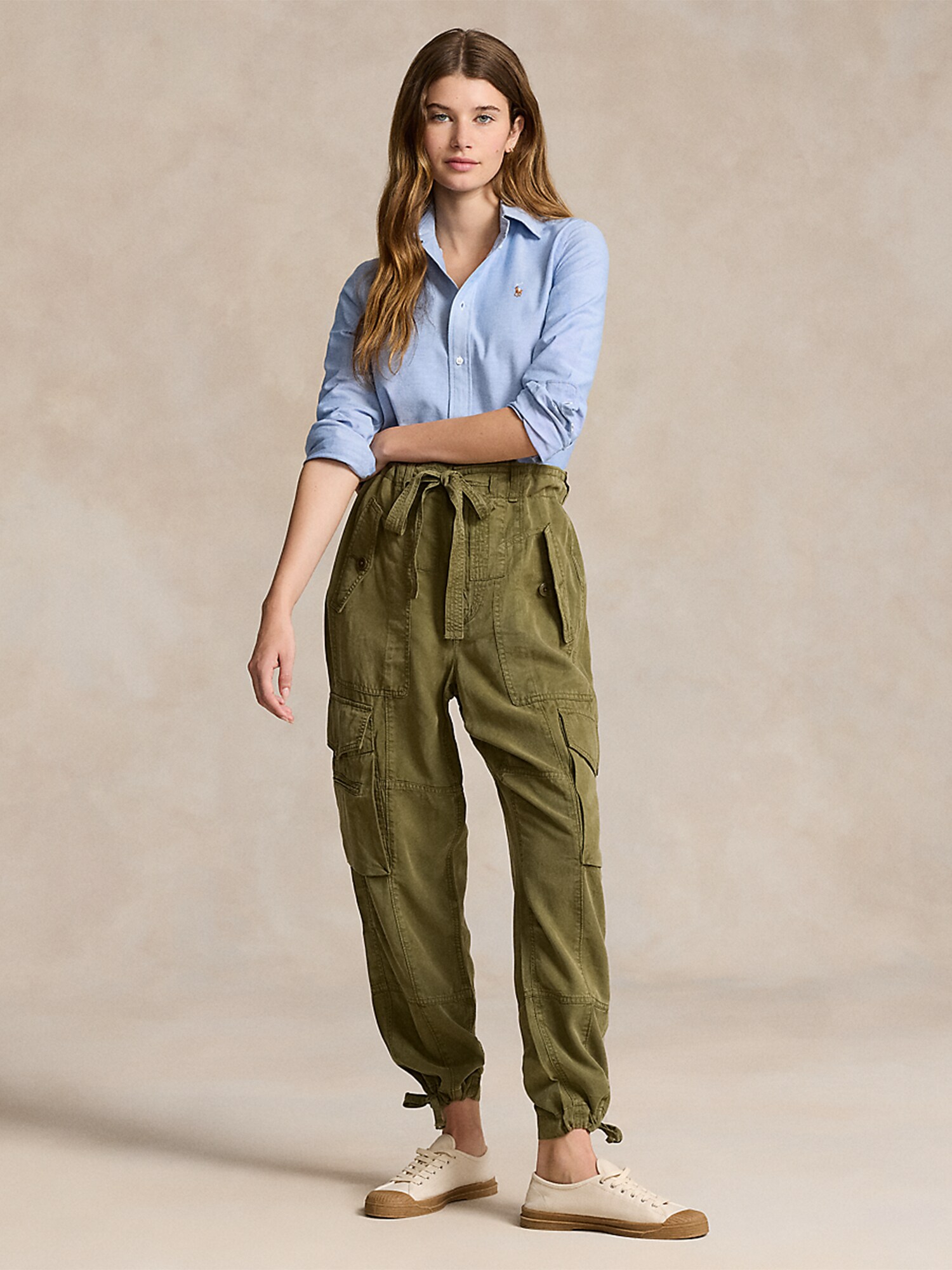Polo Ralph Lauren Blusa  azul paloma – imagen 4
