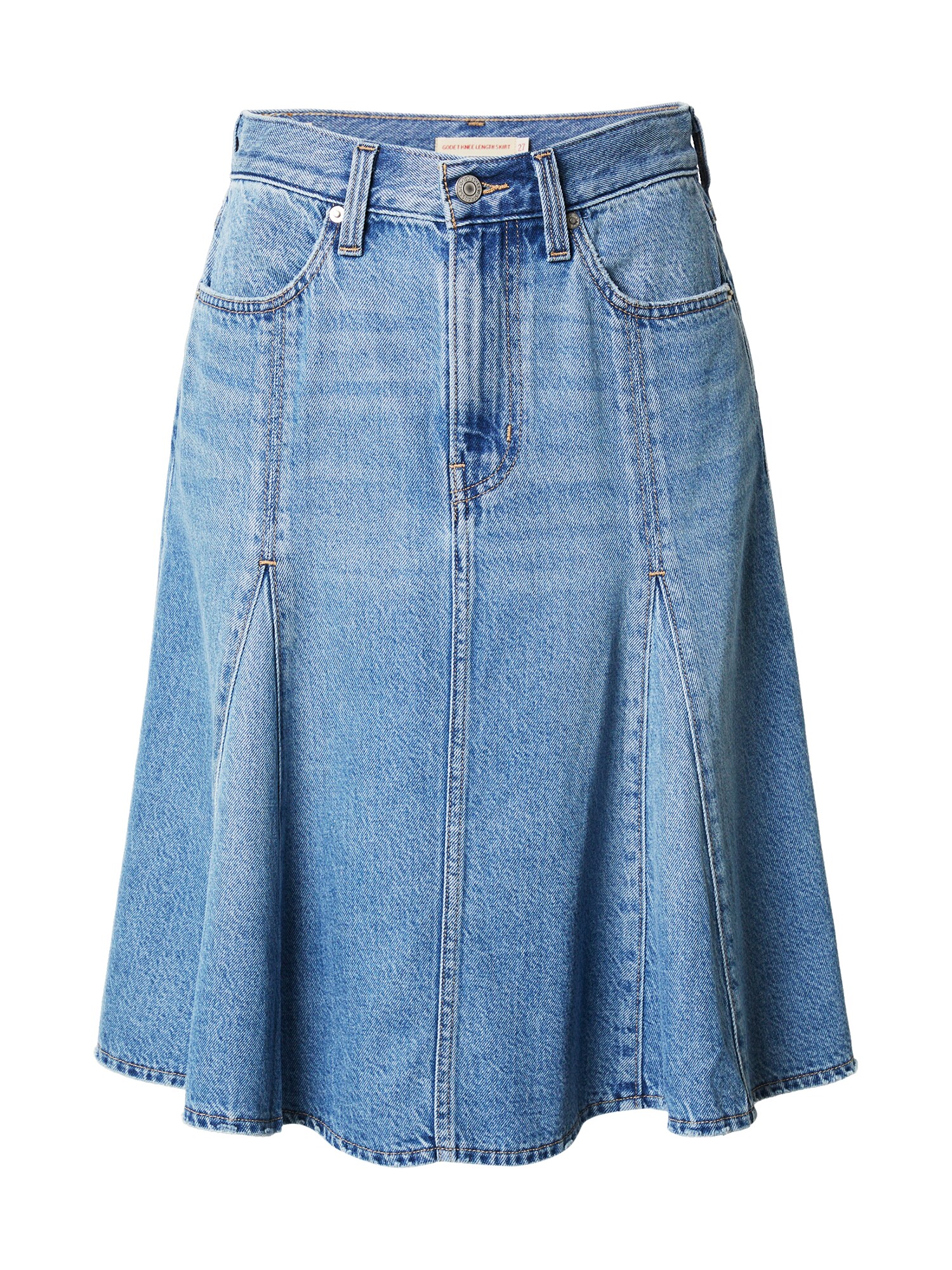 LEVIS ® Fustă Godet  albastru denim