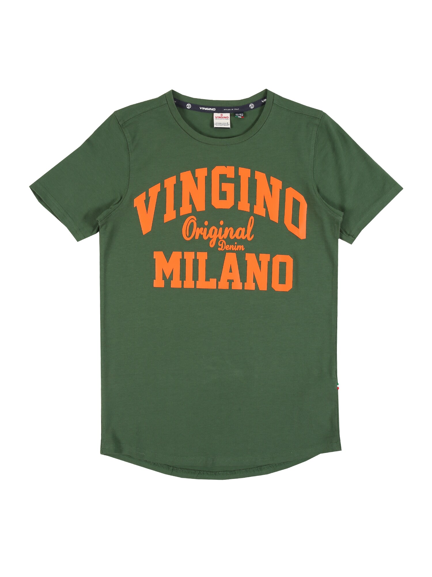 VINGINO Marškinėliai  žalia / oranžinė